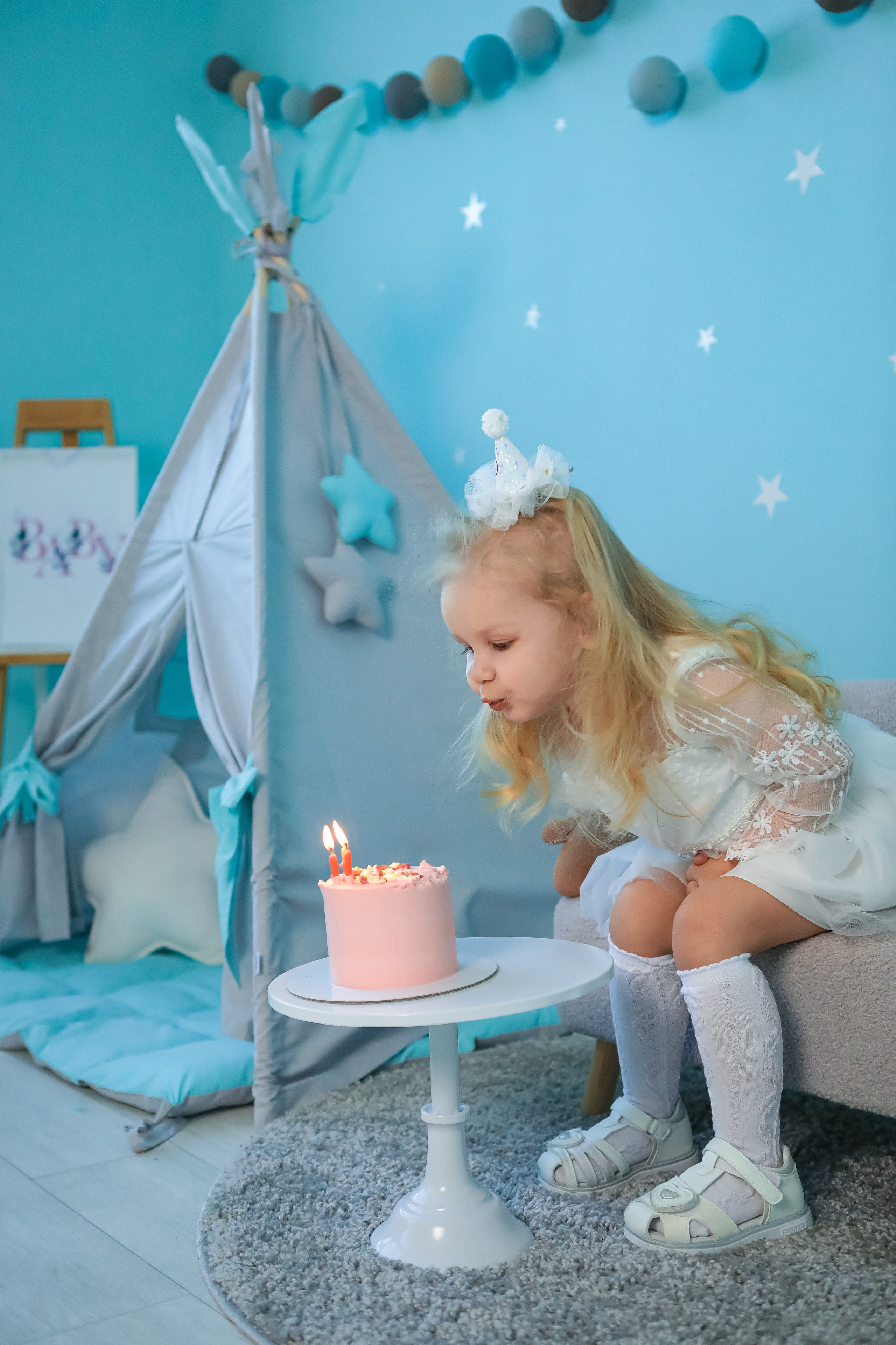 3 годика Леночке. Фотограф г. Хабаровск. Семейные и индивидуальные съёмки