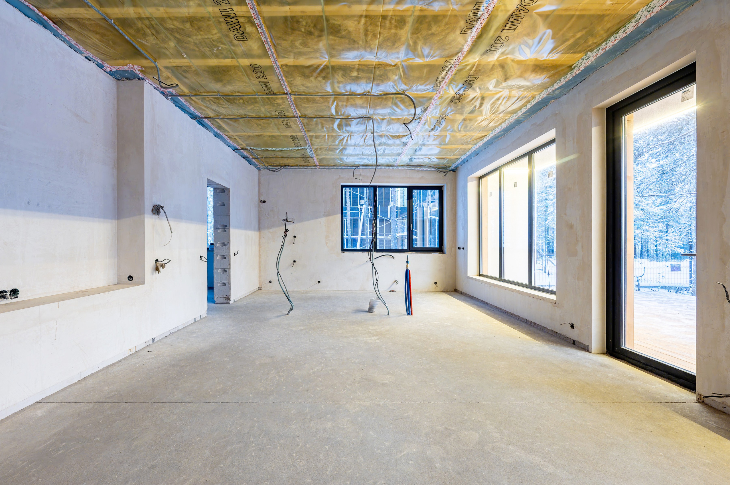 Строящийся дом в Курортном районе. Интерьерный фотограф. Фото- видеосъемка недвижимости Санкт-Петербург