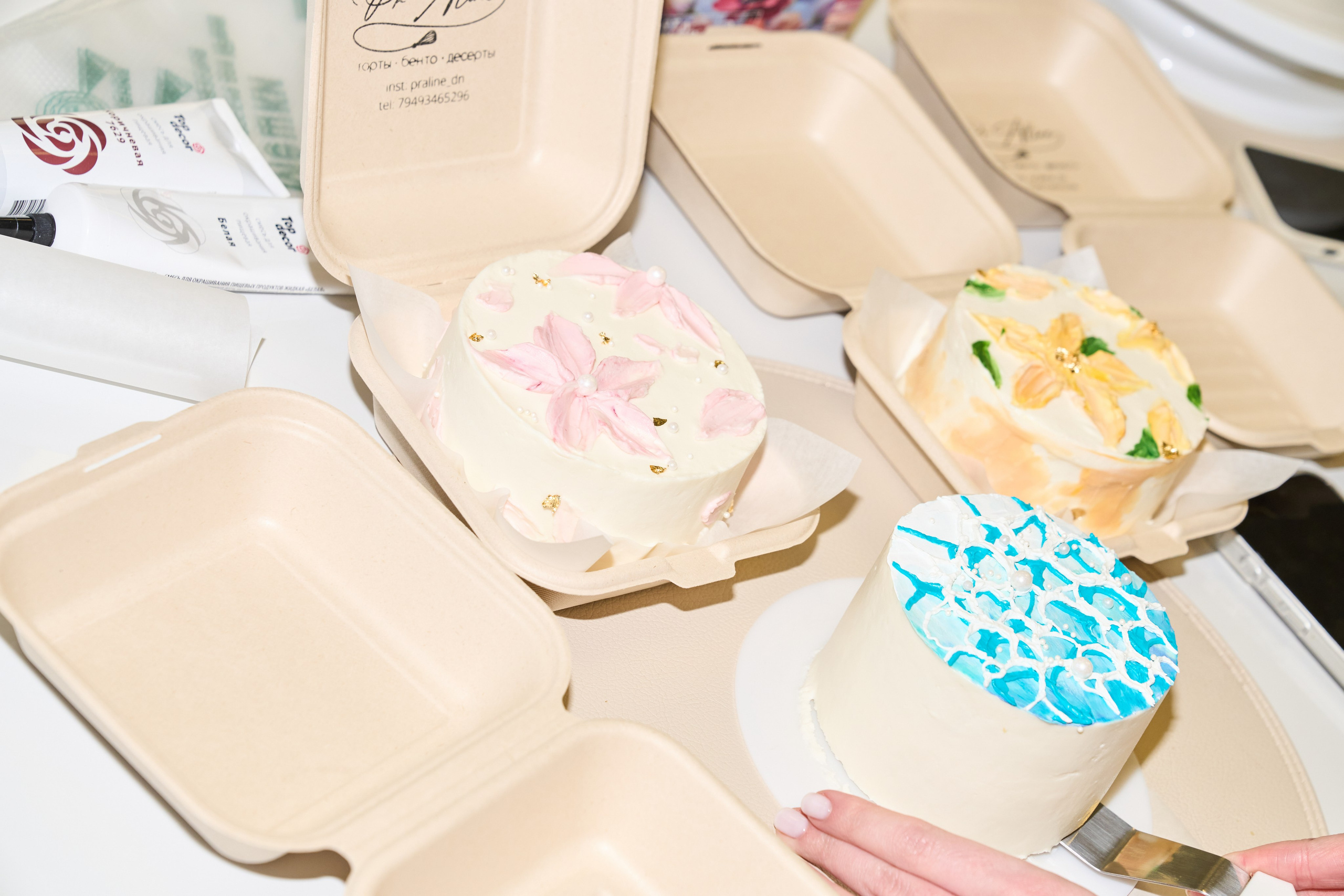 МК по бенто тортам. Фотограф в Донецке Юлия Петрушевская