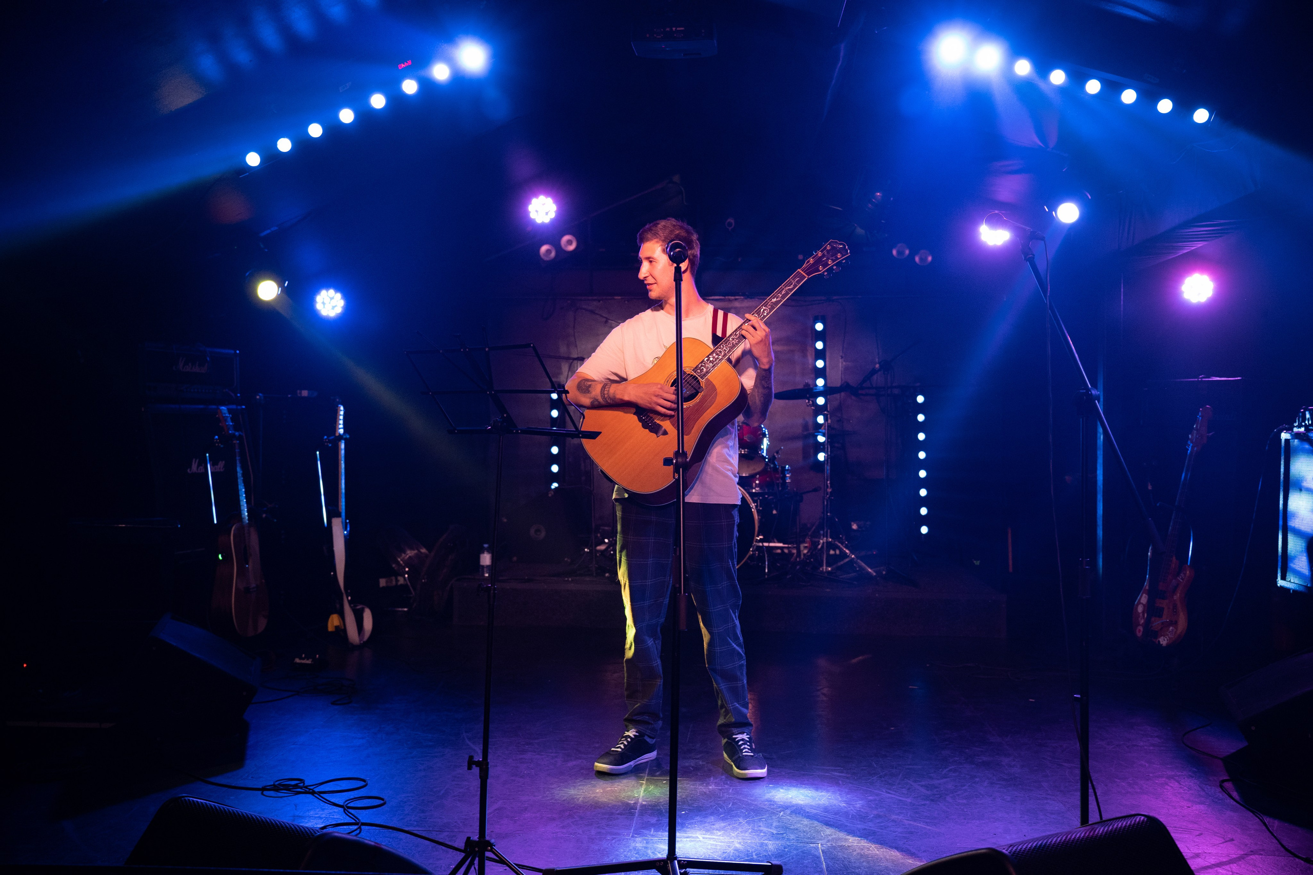 Отчетный концерт НЕшкола гитары|Action club. Концертный и репортажный фотограф в Санкт-Петербурге Слава Пахомов