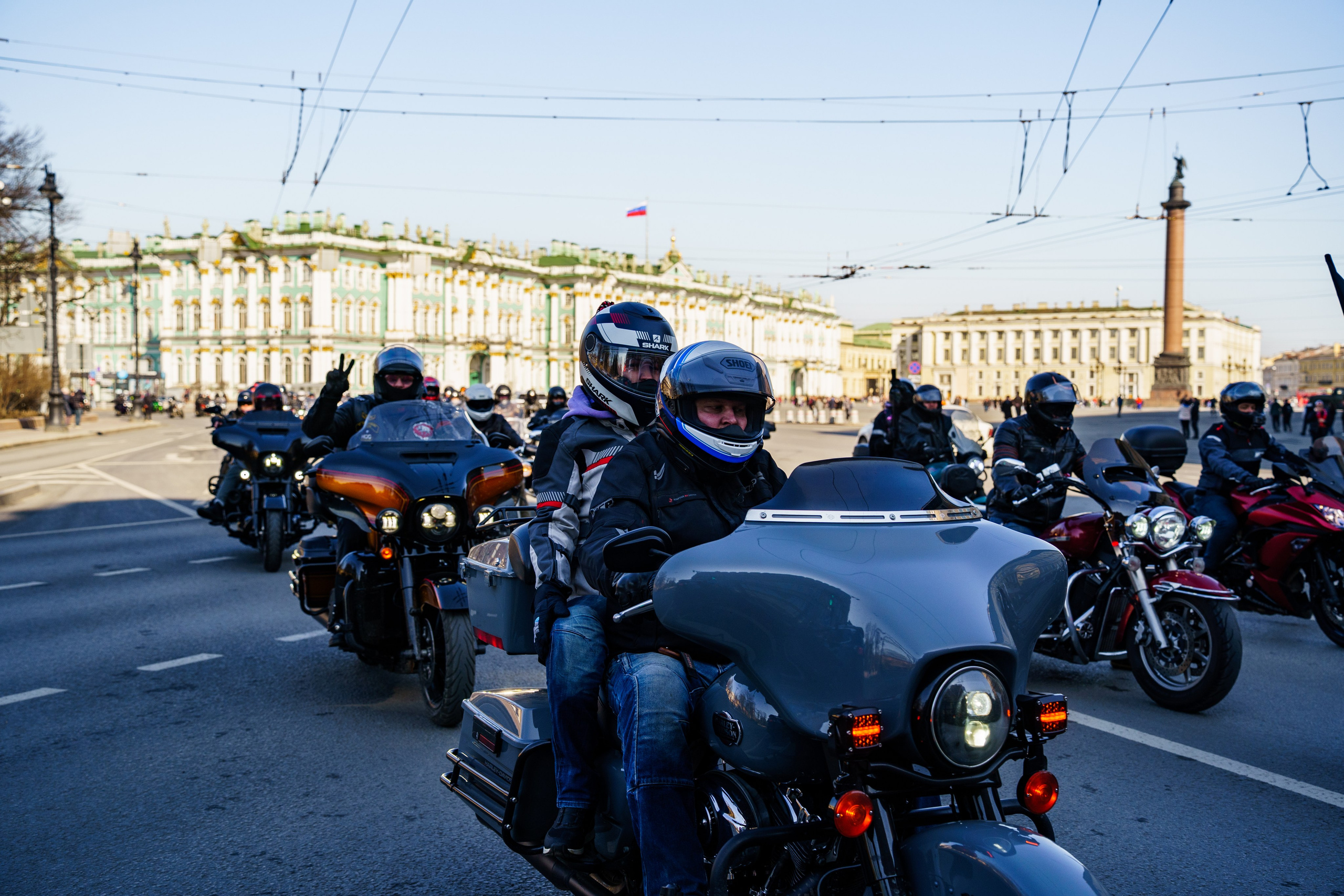 Прохват мотоклуба Norman Riders ч.1. Концертный и репортажный фотограф в Санкт-Петербурге Слава Пахомов