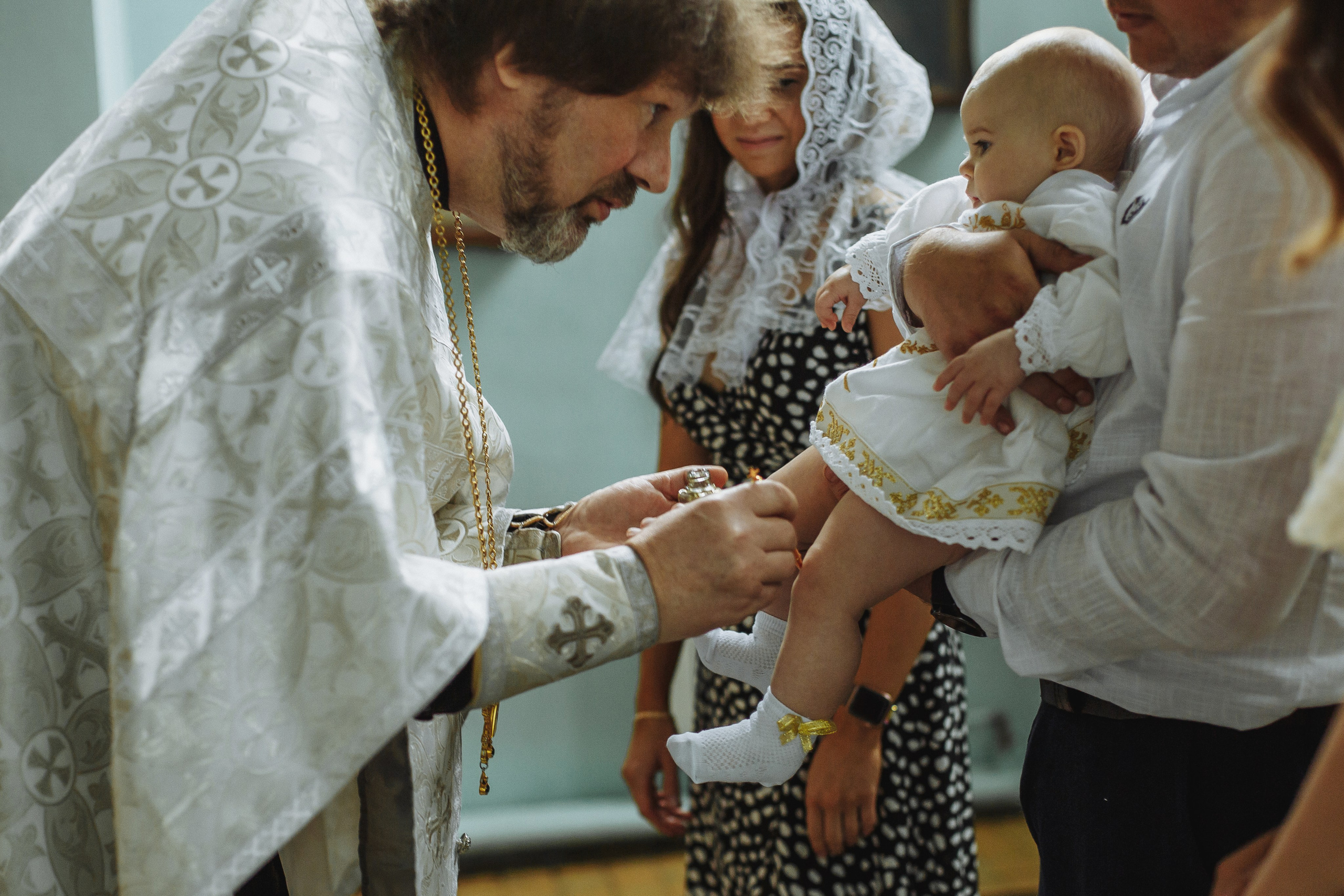 Крещение Софии. Семейный и свадебный фотограф в Саратове Катерина Оленская