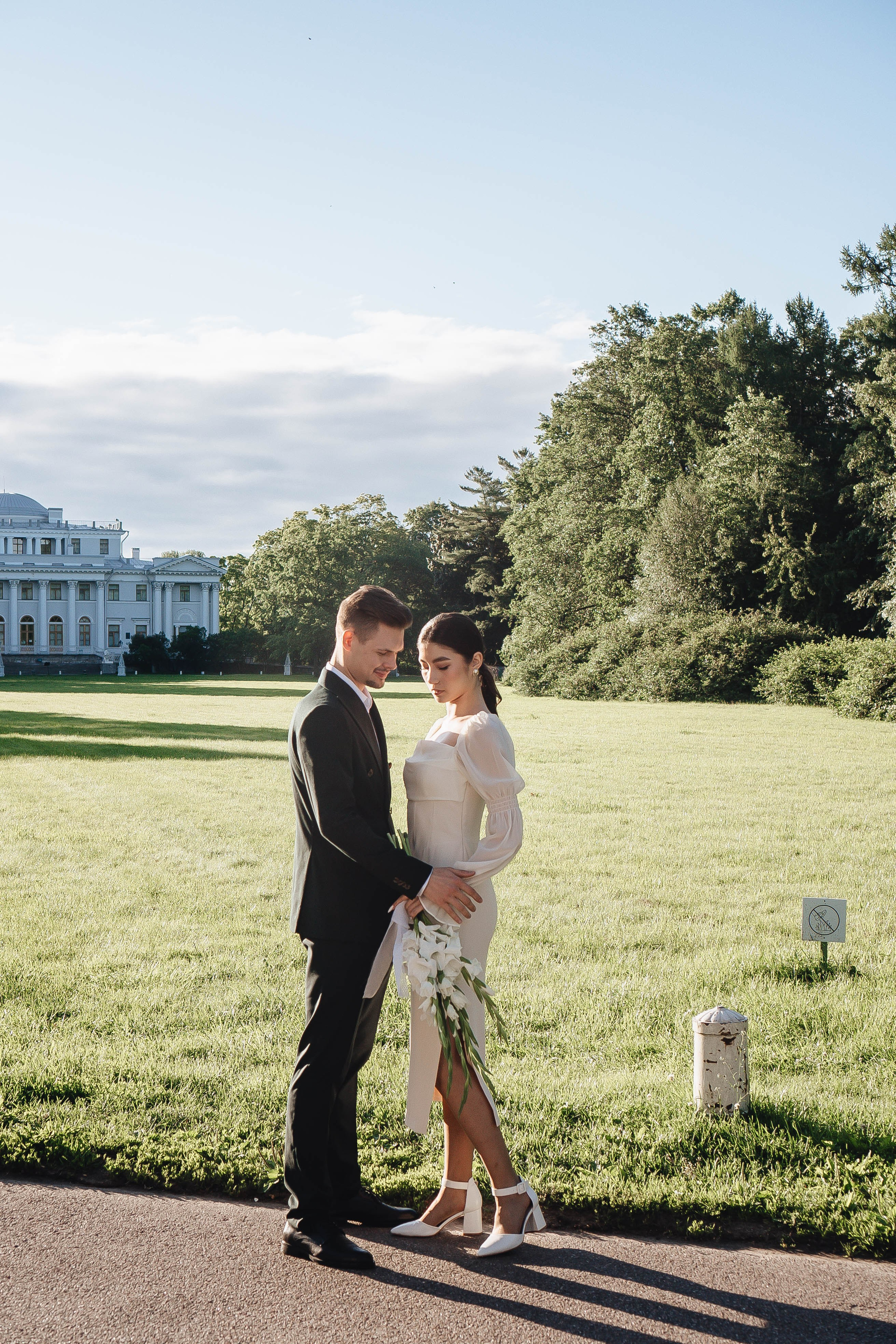 СВАДЕБНАЯ СЬЕМКА НА РАССВЕТЕ НА ЕЛАГИНОМ ОСТОРОВЕ. Профессиональный фотограф, Санкт-Петербург — Виктория Богомолова