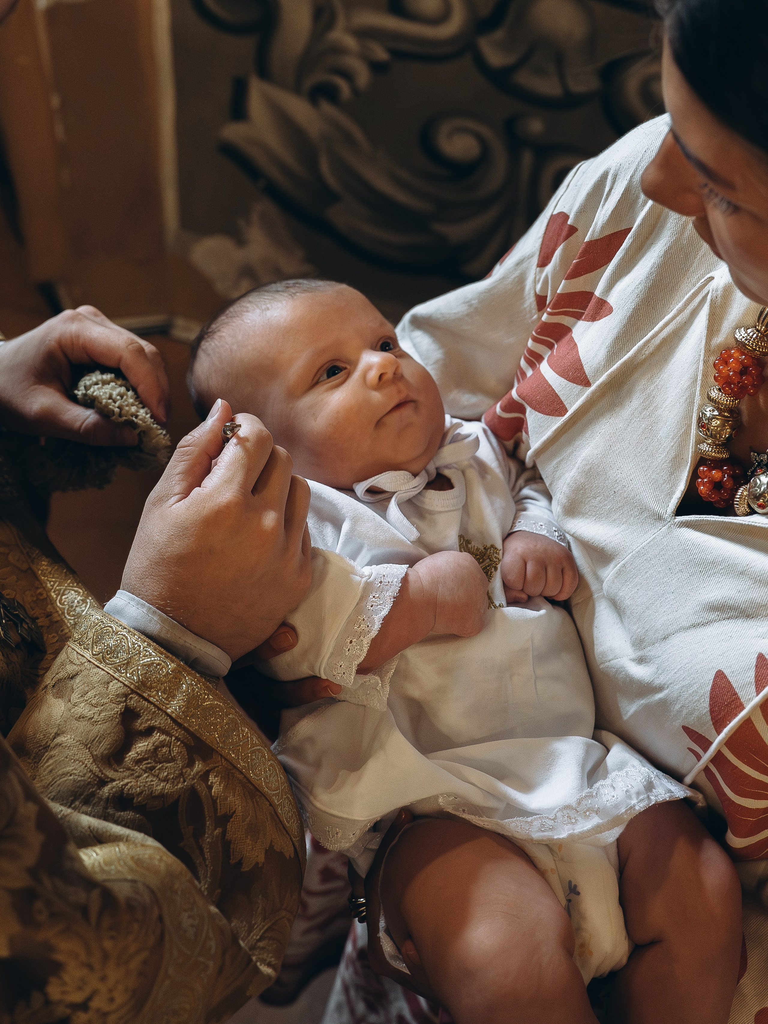 Таинство крещения Максима. Фотограф Ольга Рубцова в Москве и Московской области