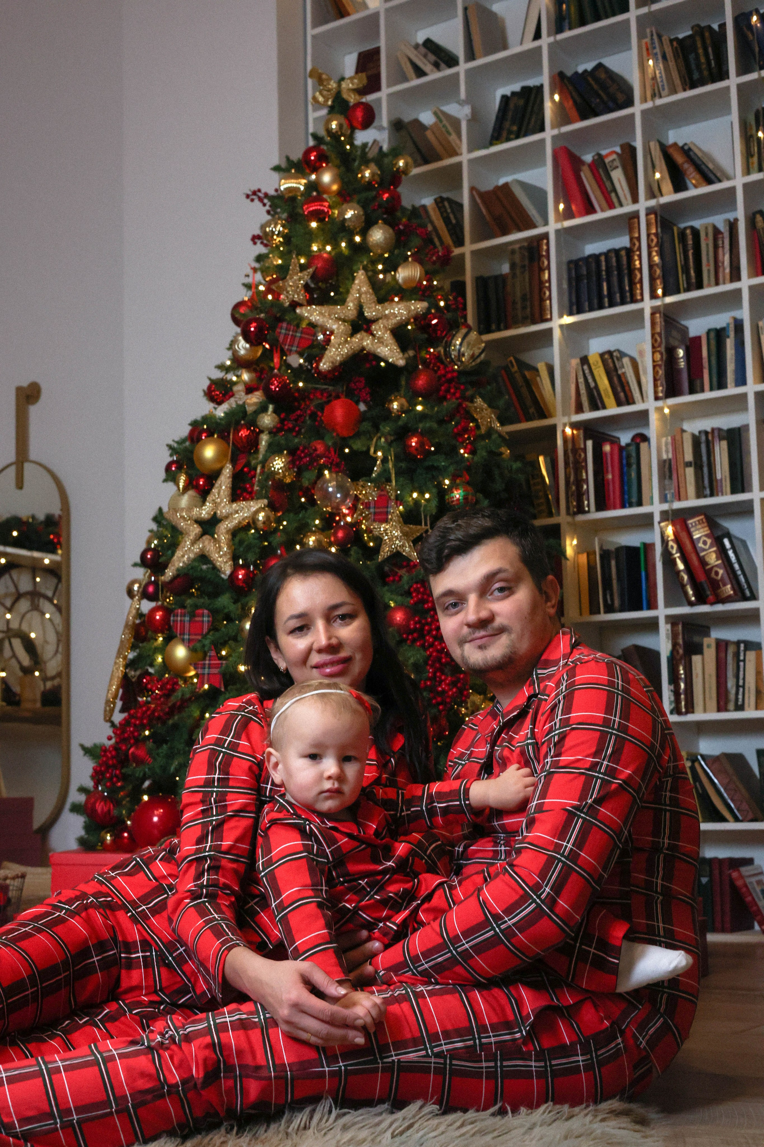 Новогодняя история «Наталья и ее семья». Фотограф в Москве Анастасия Калинина