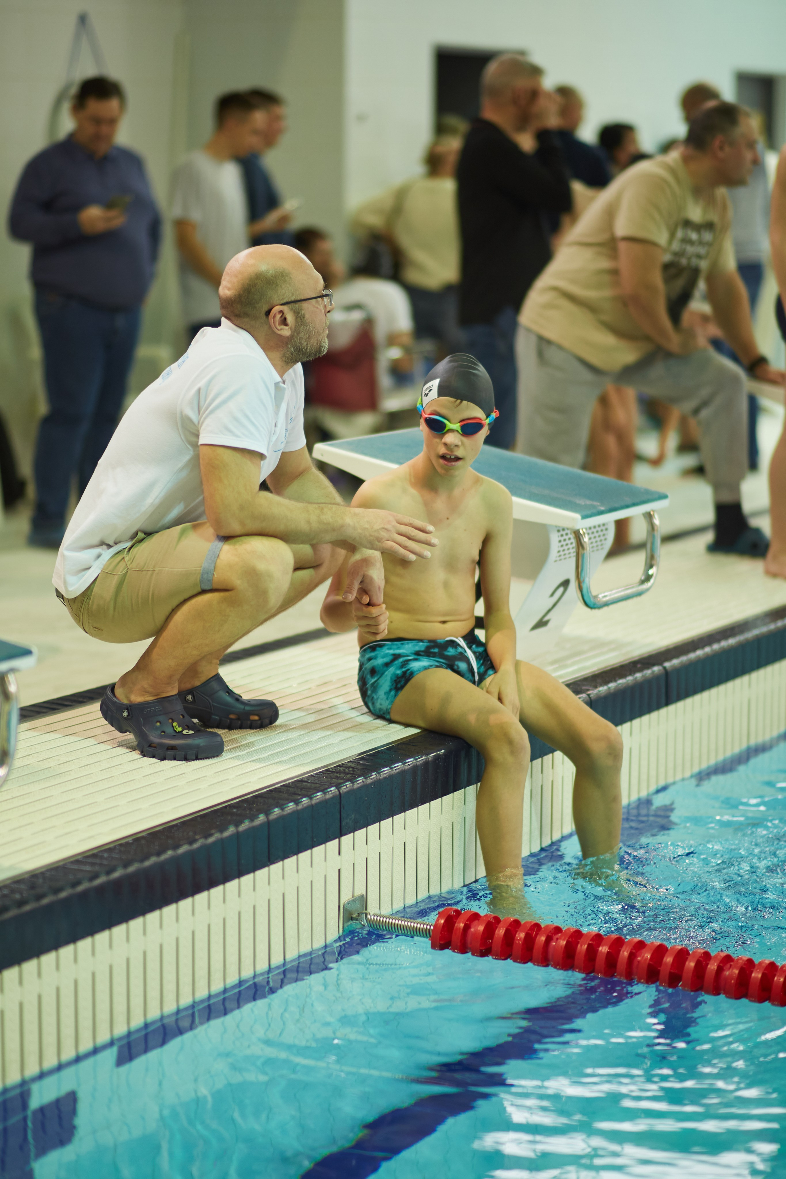 Особенный заплыв, Аксай, дворец спорта. Фотограф Зиновьев Михаил. Фотограф Зиновьев Михаил