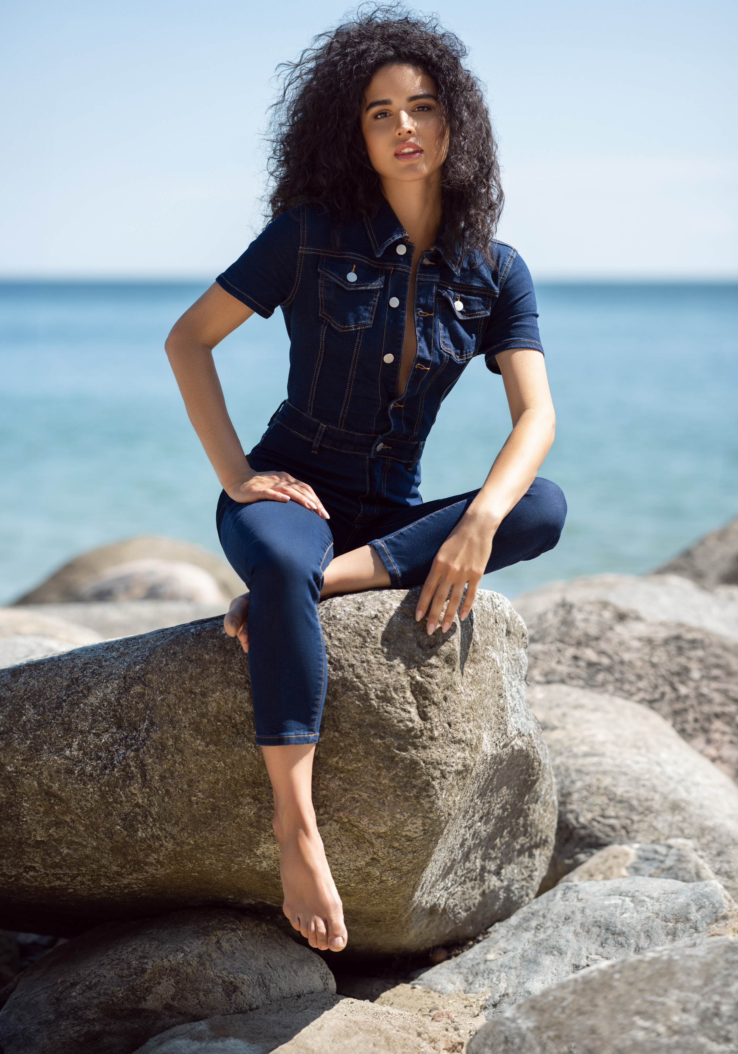 Photographer @matthias_holst Denim by GUESS Model Cassia. Retusher Maryia Buhai