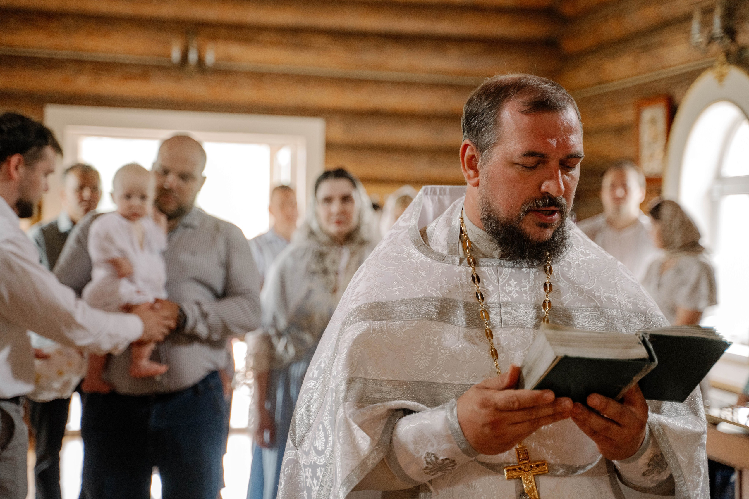Крещение Ромы. Свадебный и семейный фотограф в Калуге Анна Киреева