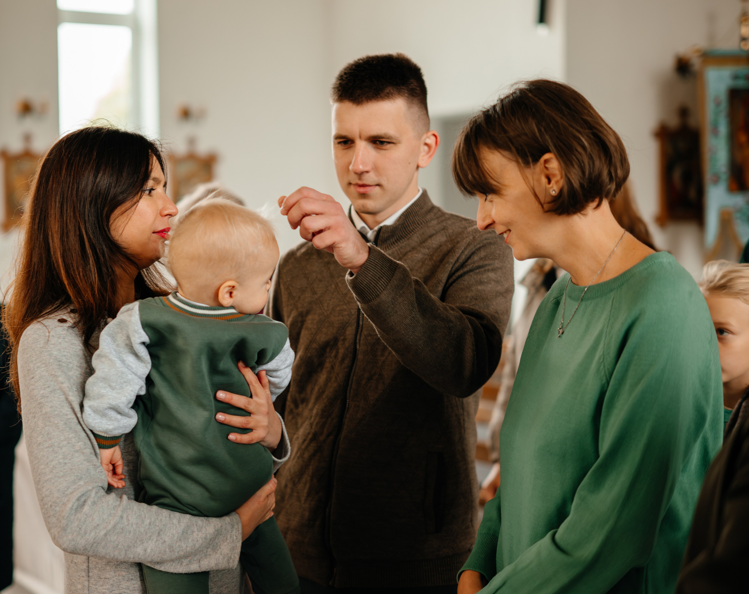 Крещение Захара. Юлия Чайко, фотограф в Минске