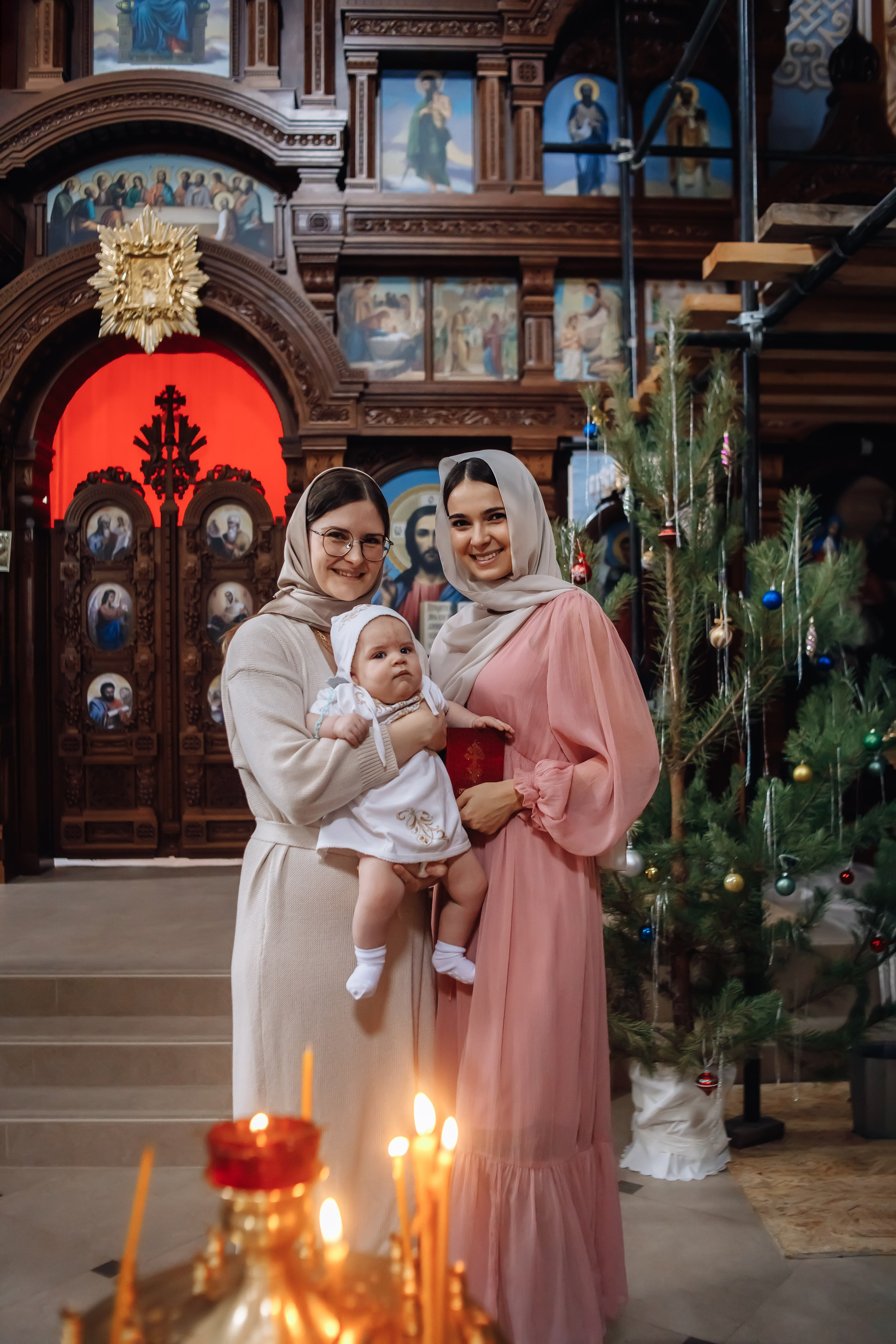 Фотосессия таинства крещения. Свадебный и семейный фотограф в Краснодарском крае Мария Данилкина