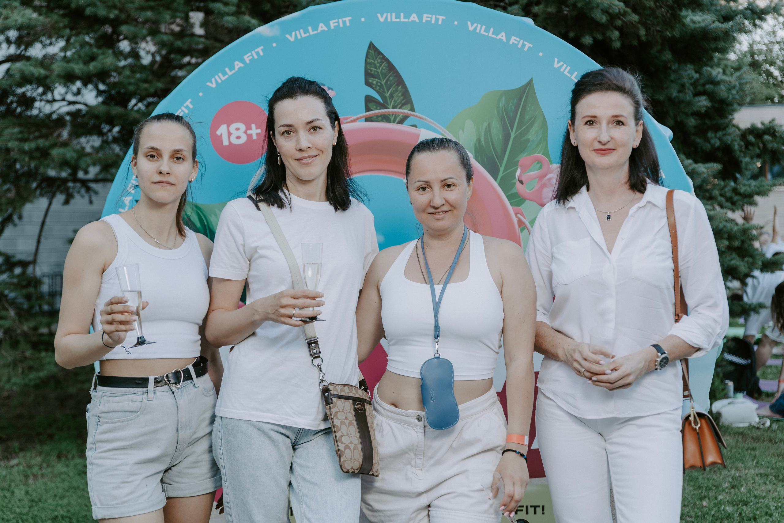 Белая вечеринка в Villafit. Photographer in Moscow & everywhere in the World Alena Vyalova