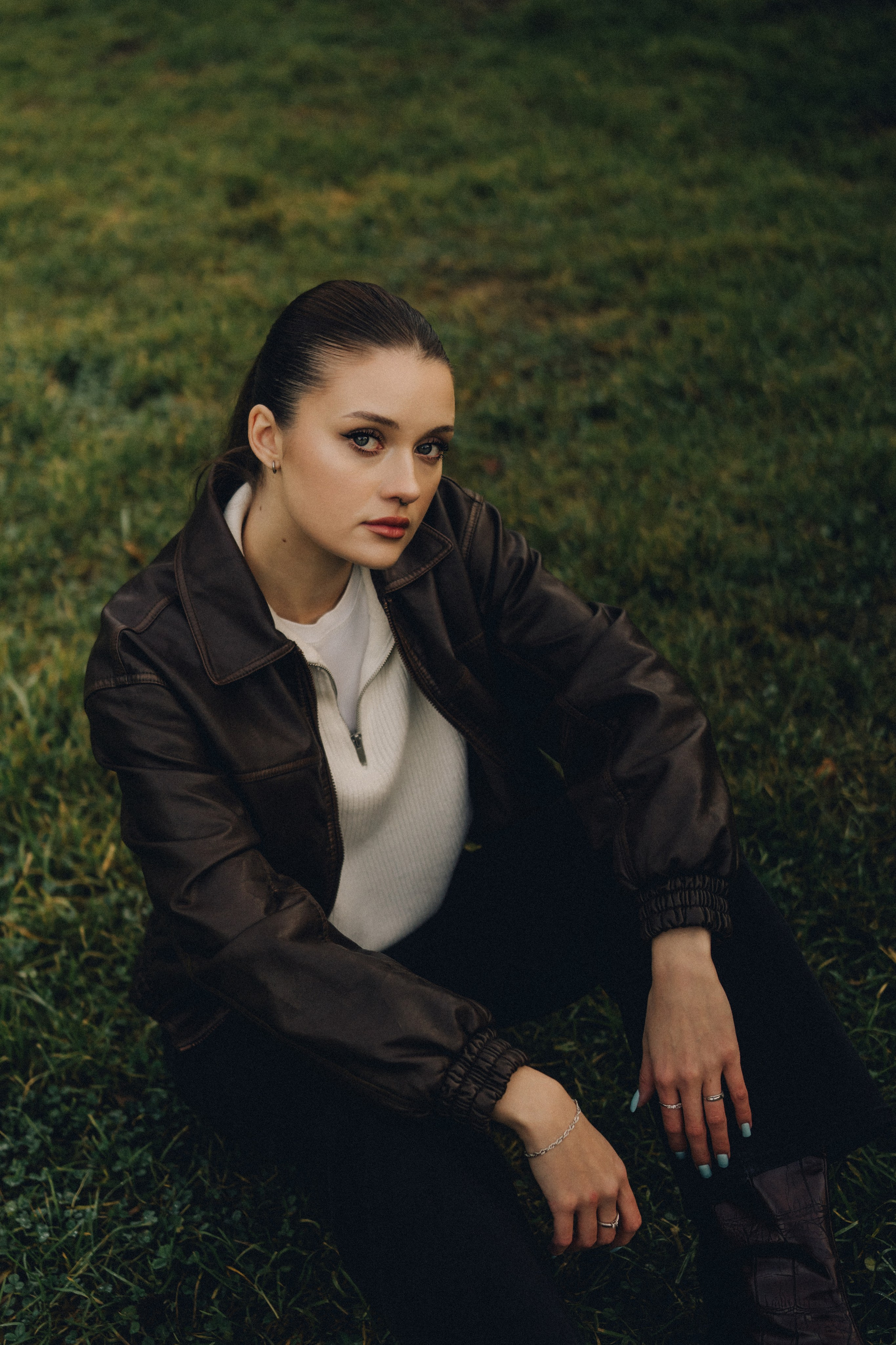 Анастасия | осенняя фотосессия в лесу. Портретный фотограф Москва