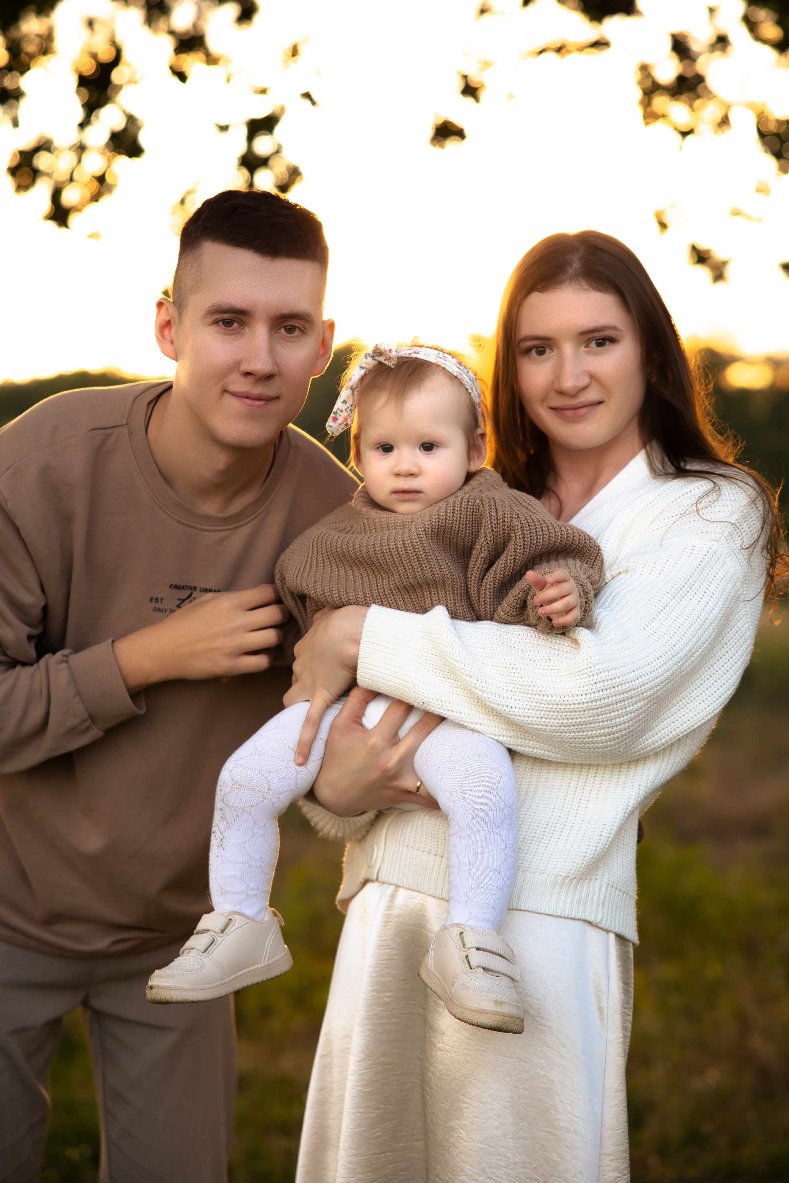 Семейная съемка на природе. Фотограф Ломакина Анастасия