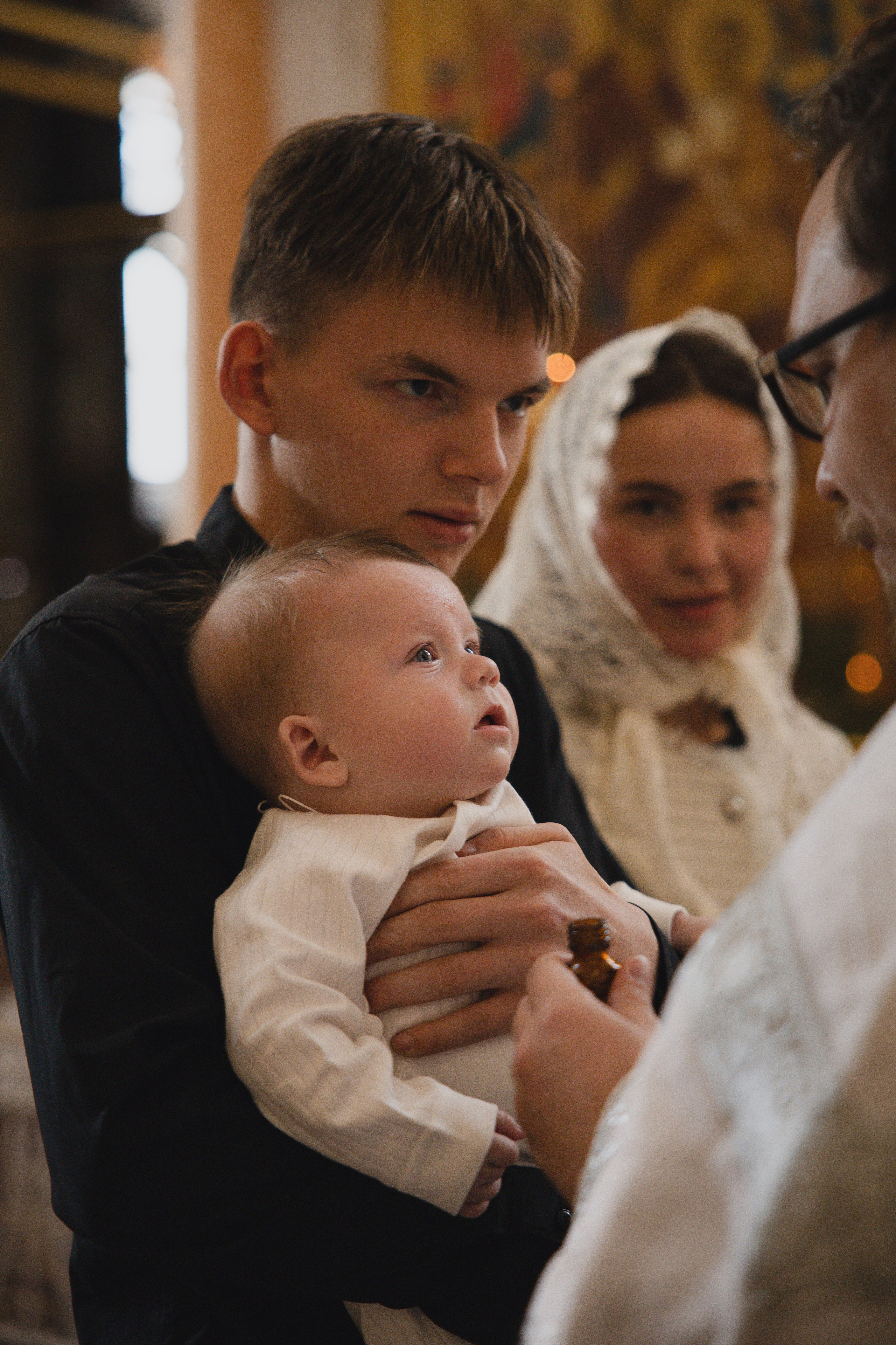 Крещение Кирюши. Фотограф Ломакина Анастасия