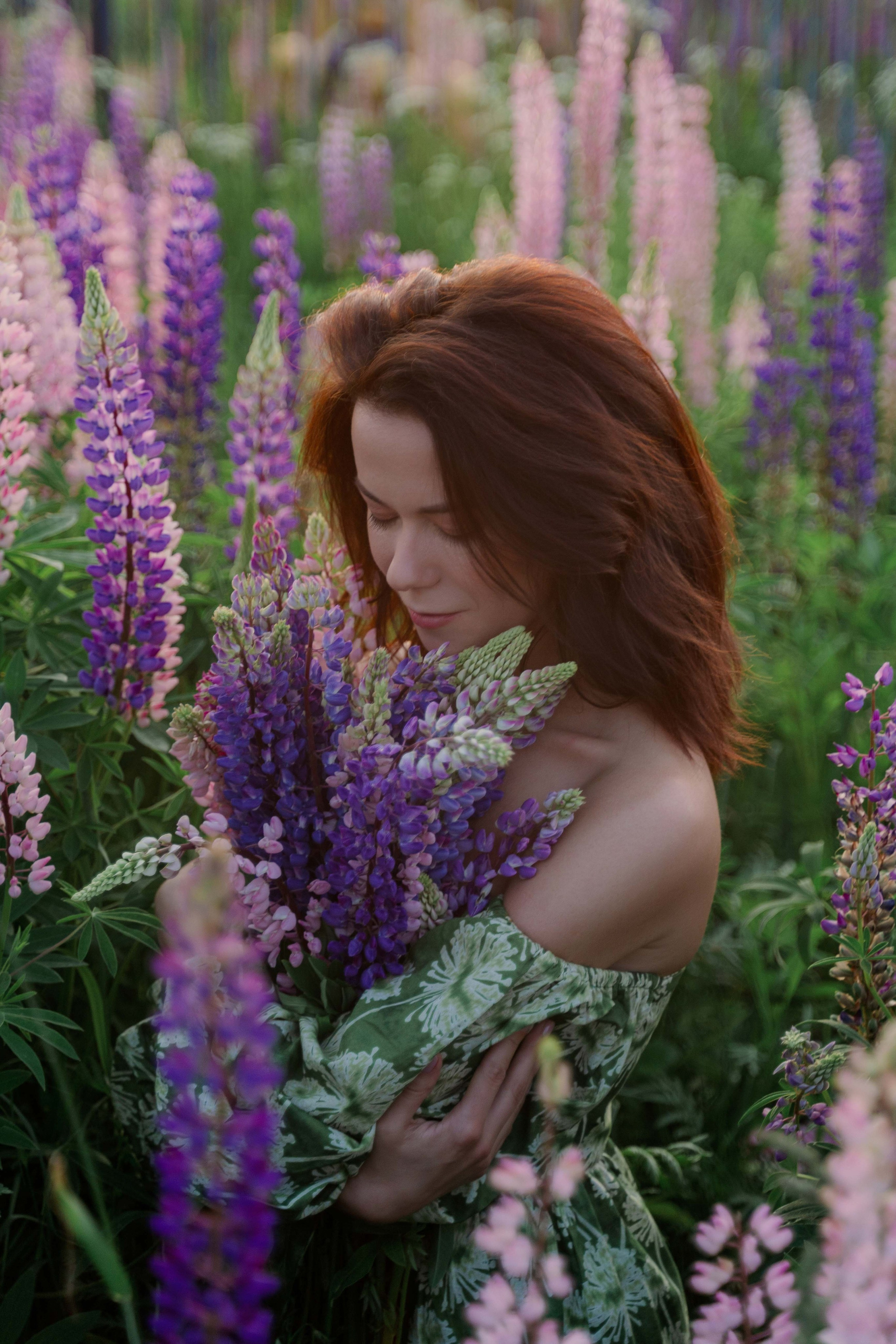 Наташа и люпины. Фотограф и видеограф в Москве и Абу Даби Мария Кулагина