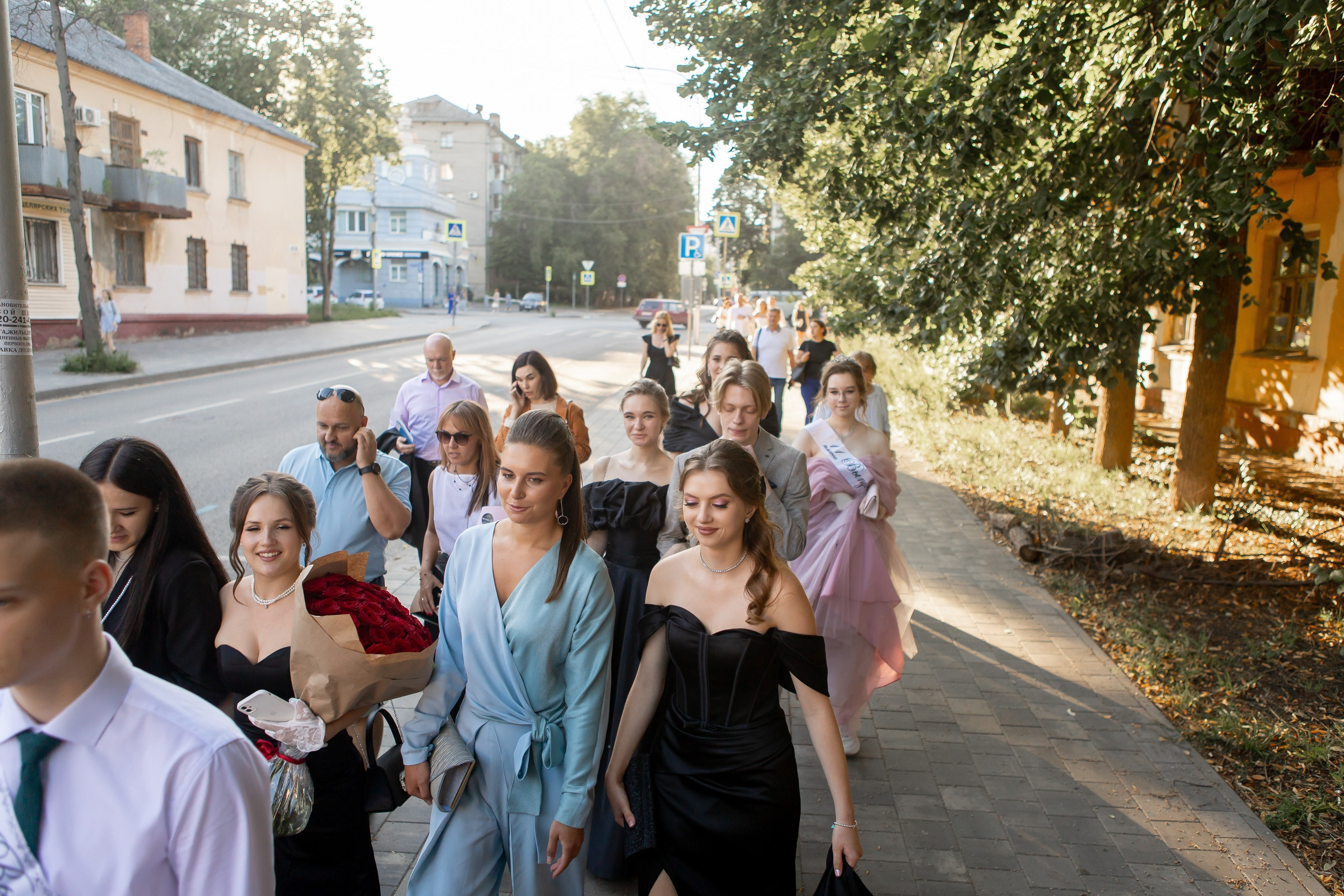 Выпускной Гимназия 12 2024 г. Свадебный и портретный Фотограф в Липецке Дмитрий Котюков