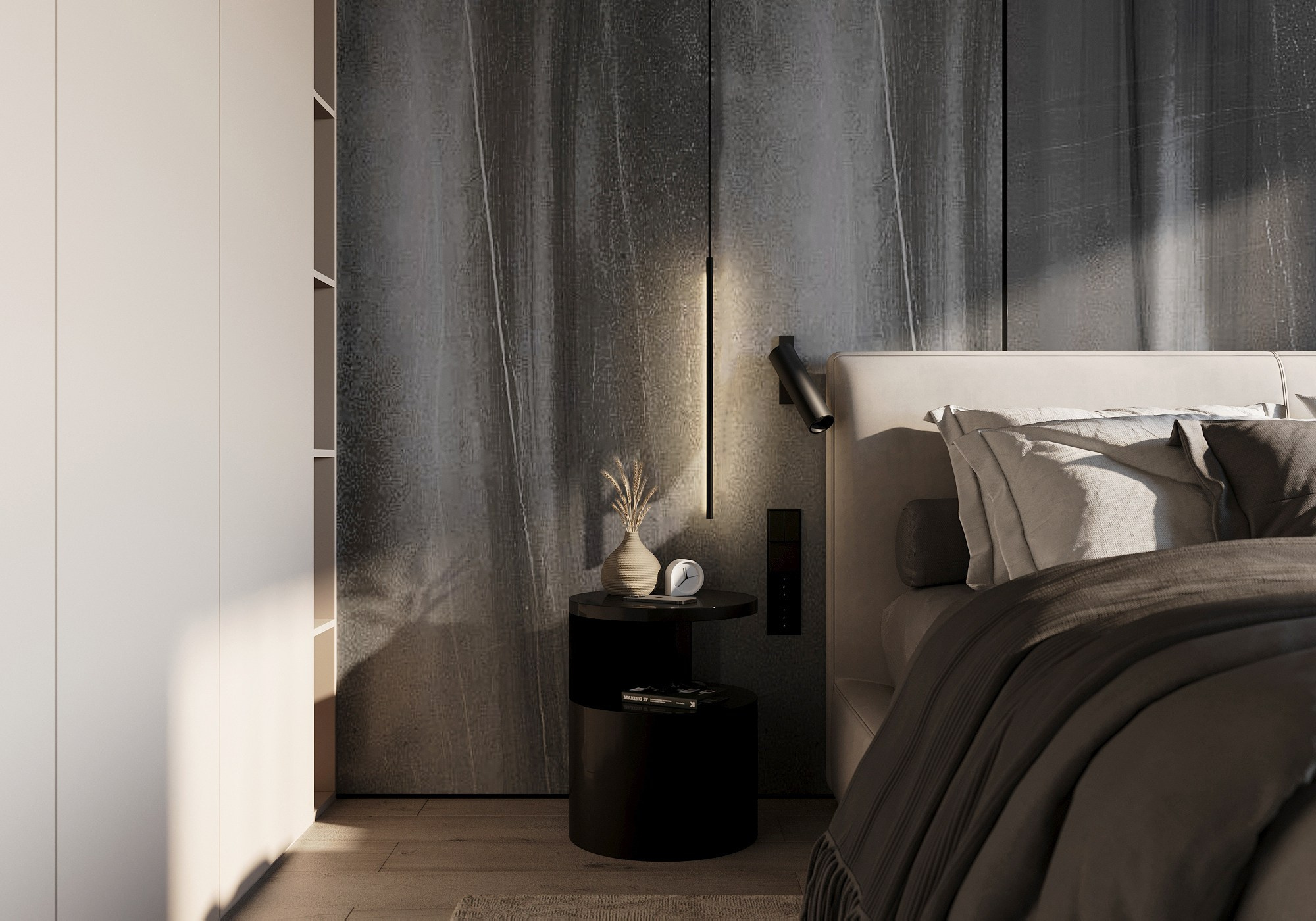 Спальня гостевая (1этаж). 3D-дизайнер Кристина Пуляевская