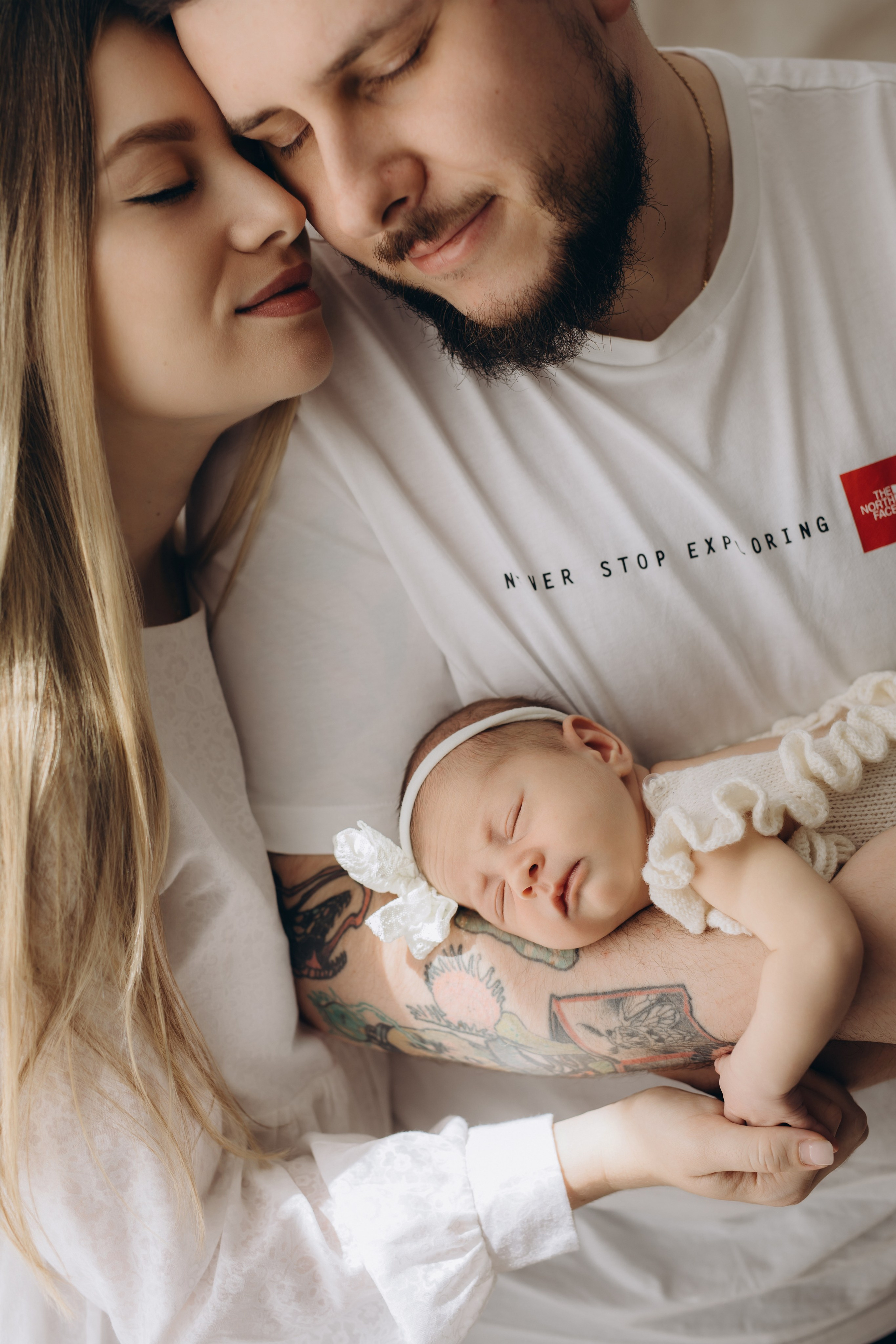 Василиса 23 дня. Фотограф новорождённых Newborn Москва