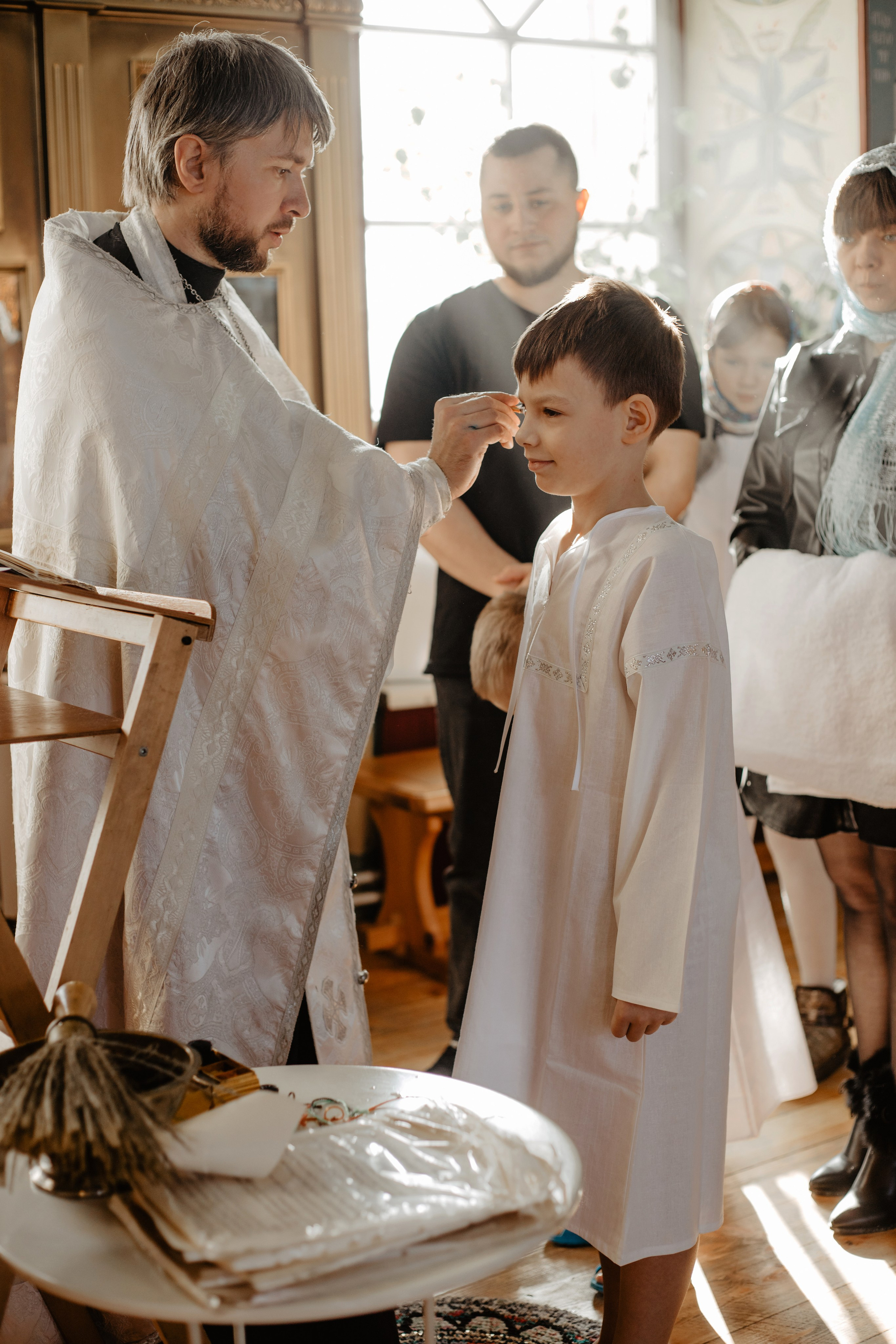 Крещение Евгения и Артема. Семейный и детский фотограф в  г. Екатеринбурге Холодова Юлия