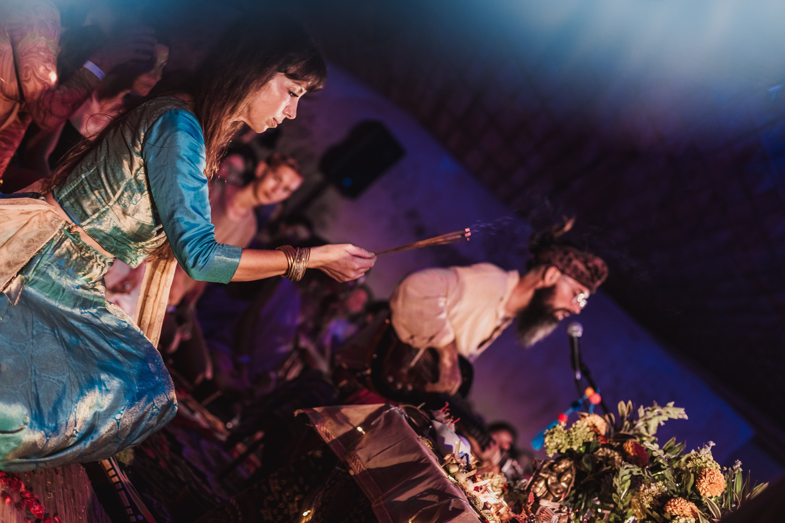 Hanuman Project kirtan at Alchemy april. Mariam Bagdasaryan