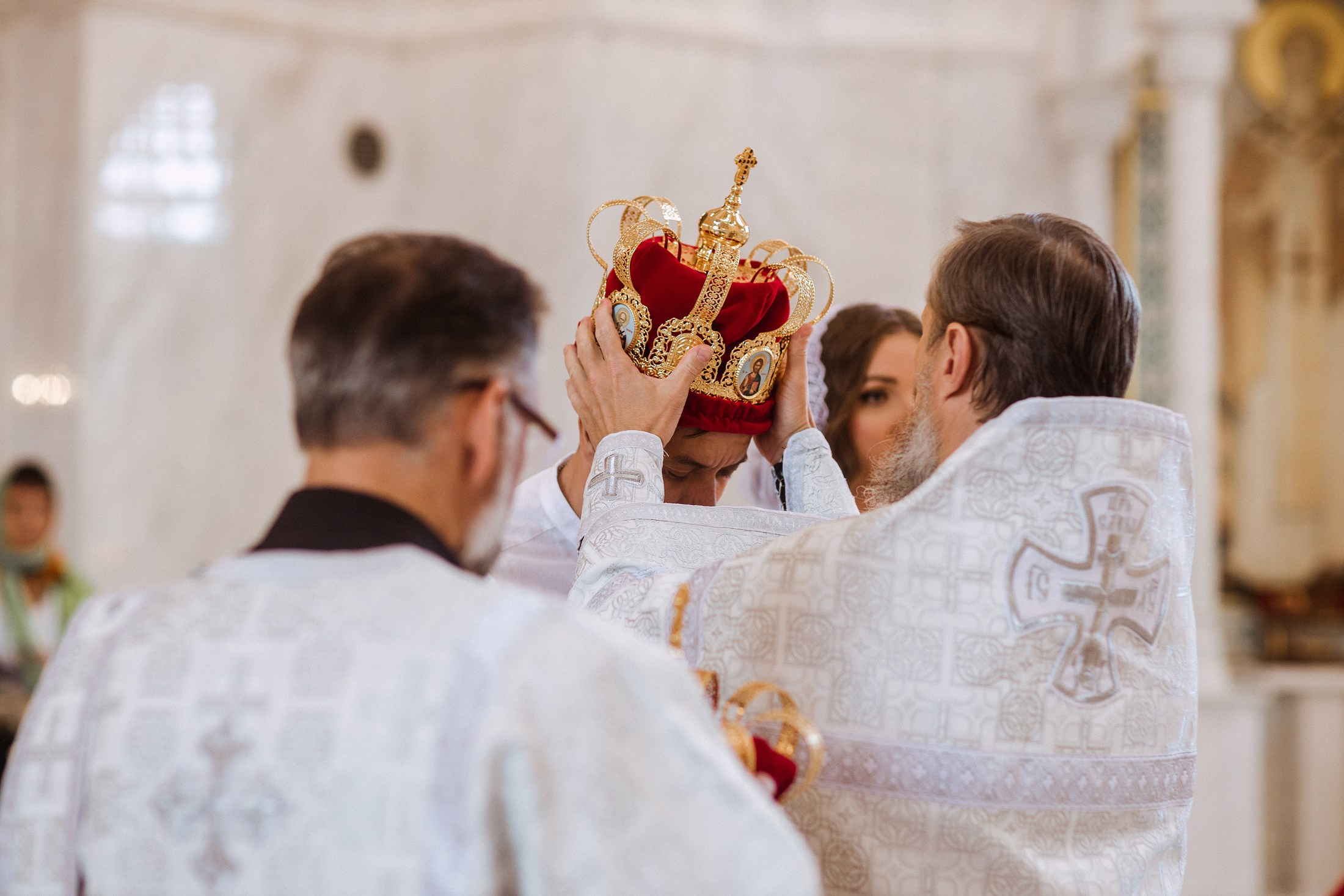 Собор Александра Невского. Венчание Андрея и Марии. Фотографы в городе Волгограде — Людмила Агеева и Алексей Околелов