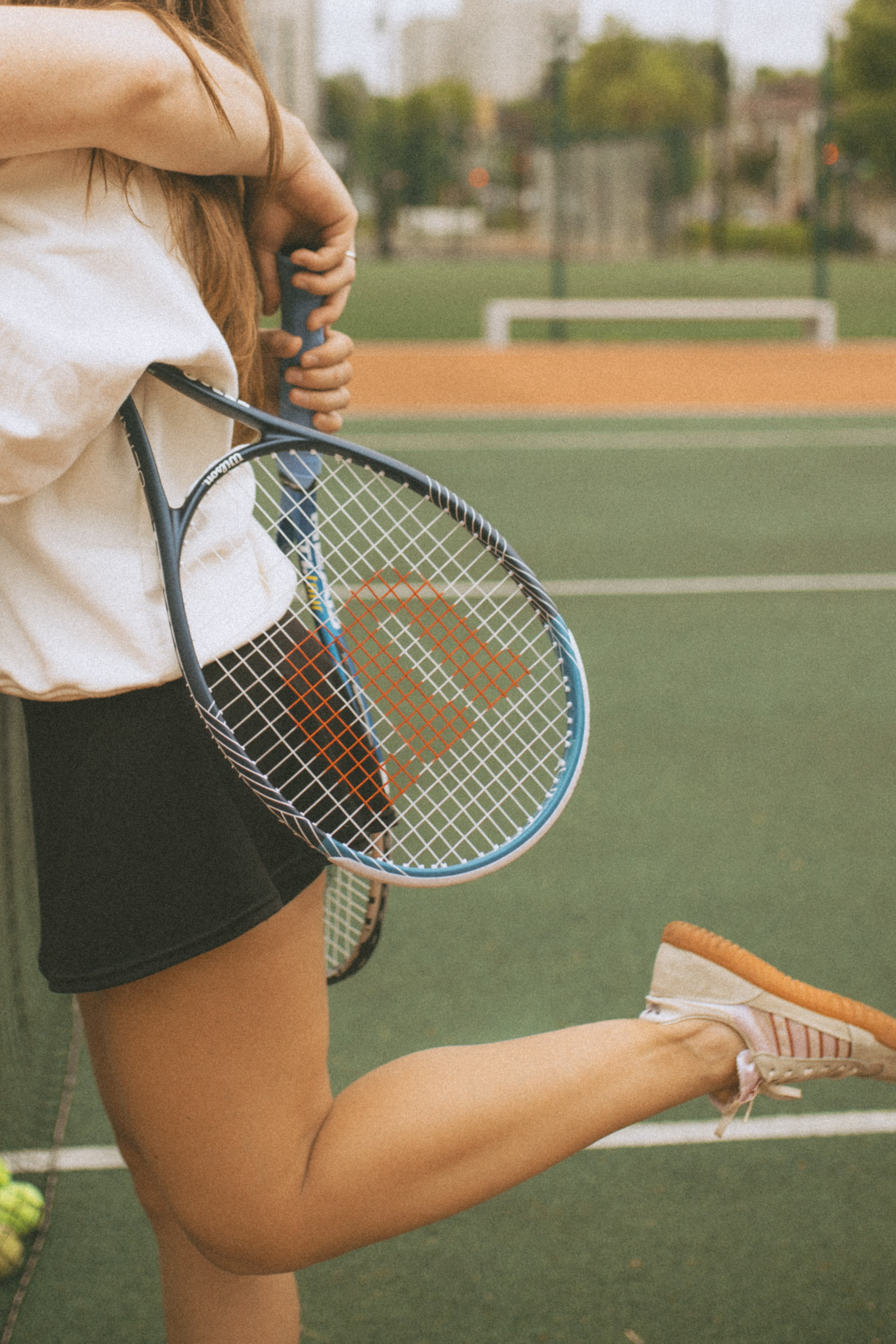 На корте. Свадебный фотограф Казань