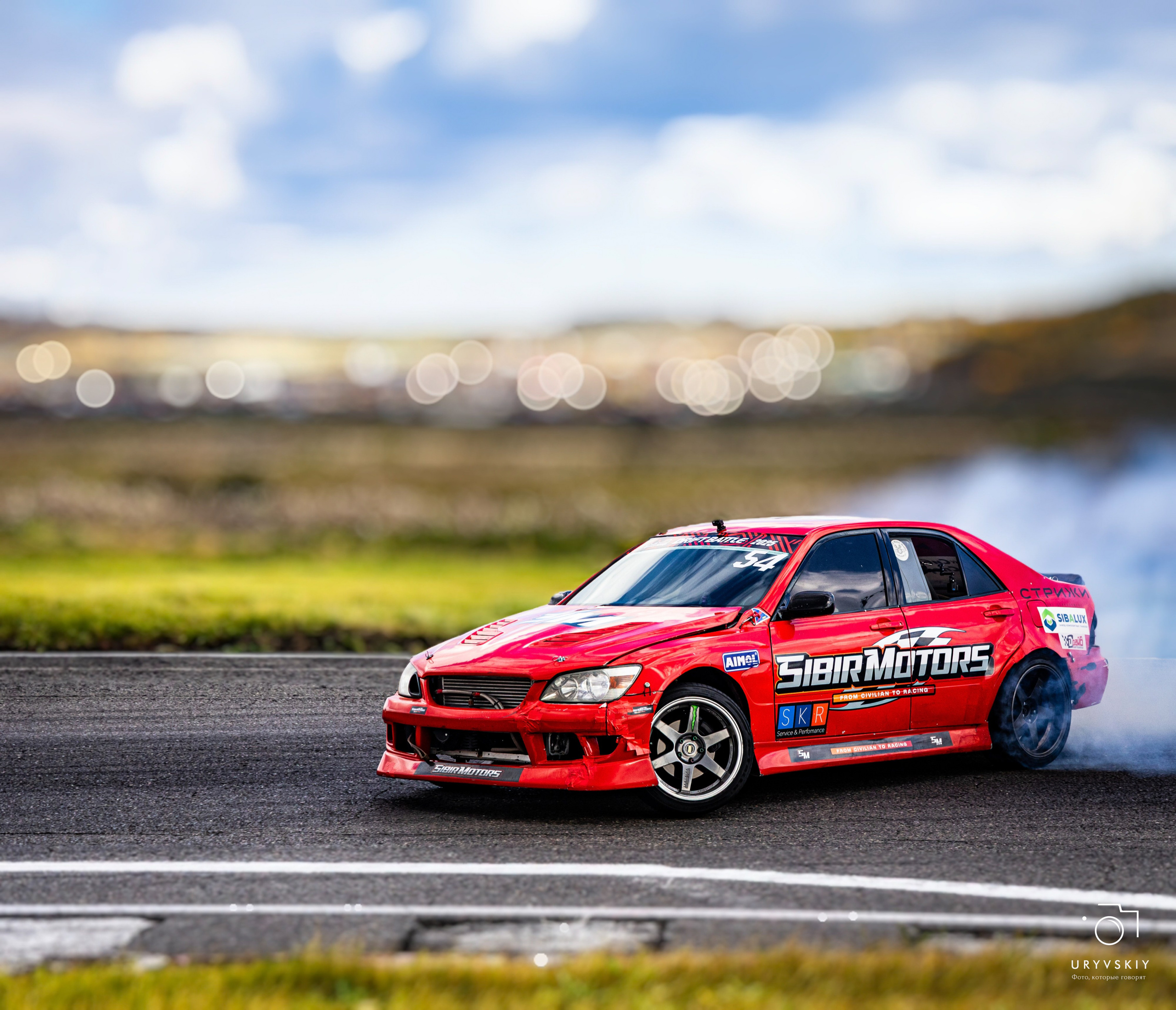 Красное кольцо. Дрифт баттл. Игорь Урывский. Фотограф Красноярск