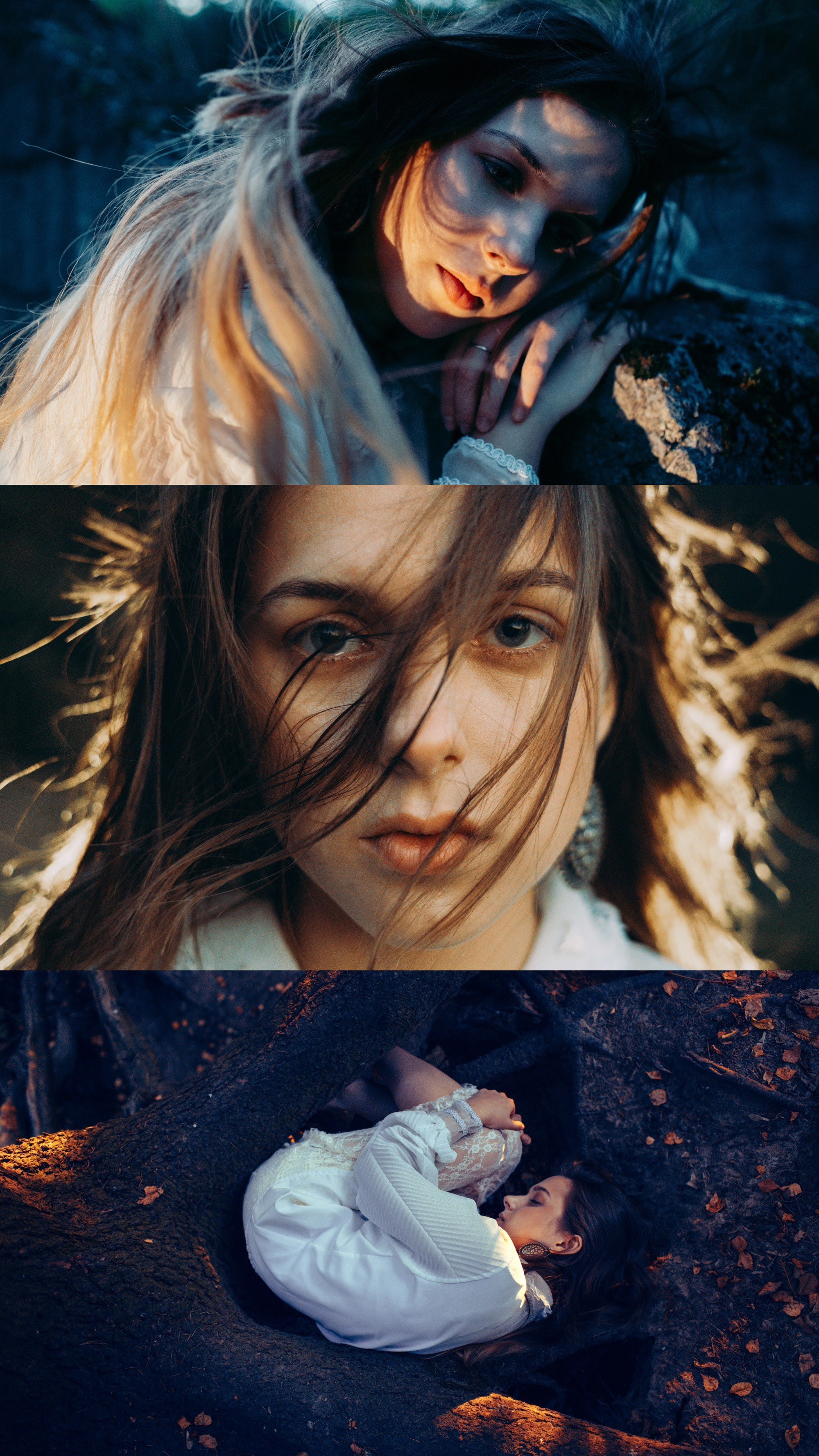 Слёзы на листве. Портретный фотограф Лакшин Денис. Истории через фотографию