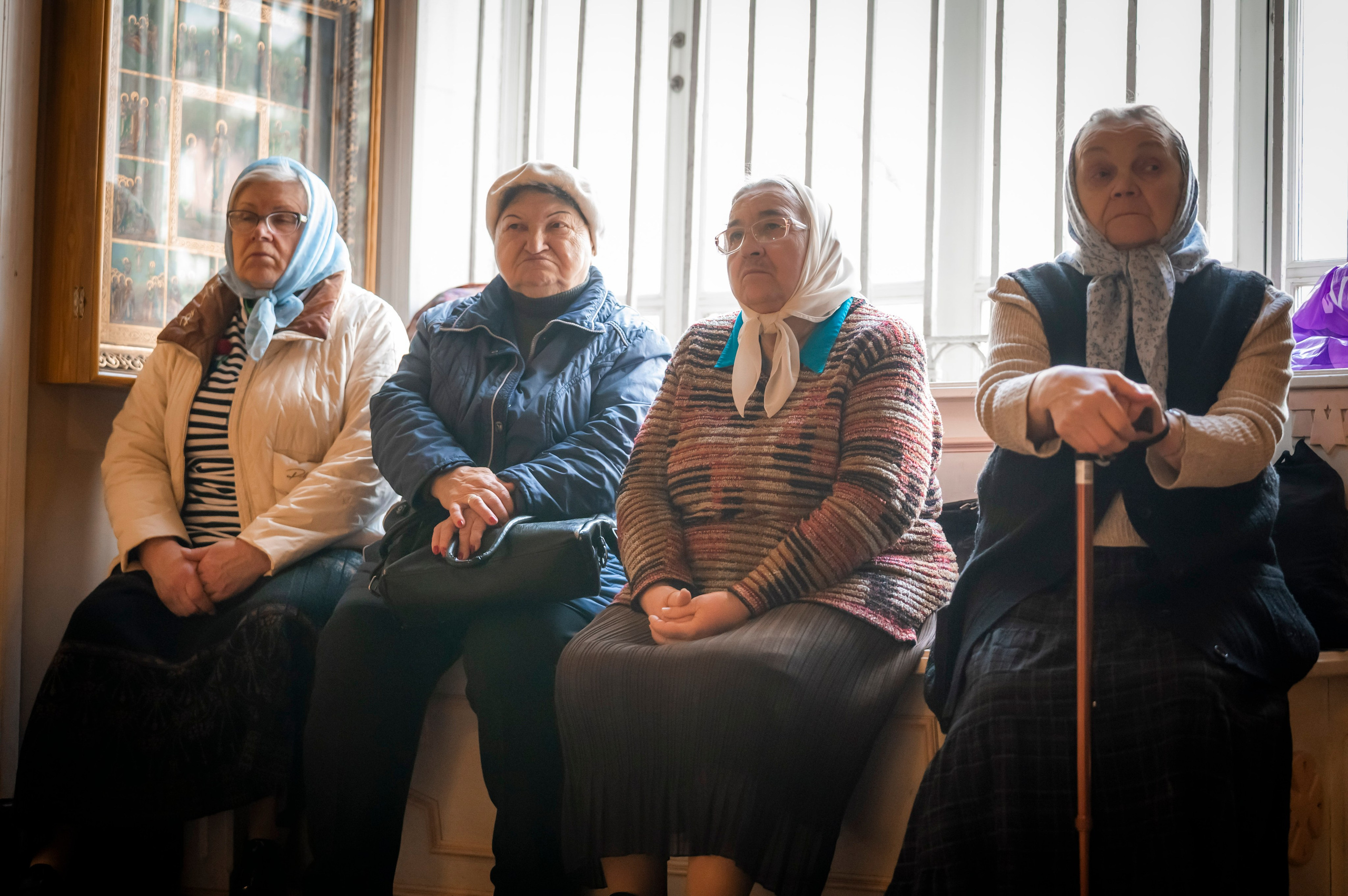 Богородский храм. Благовещение. Божественная Литургия. Антон и Татьяна Денисенко — В храме