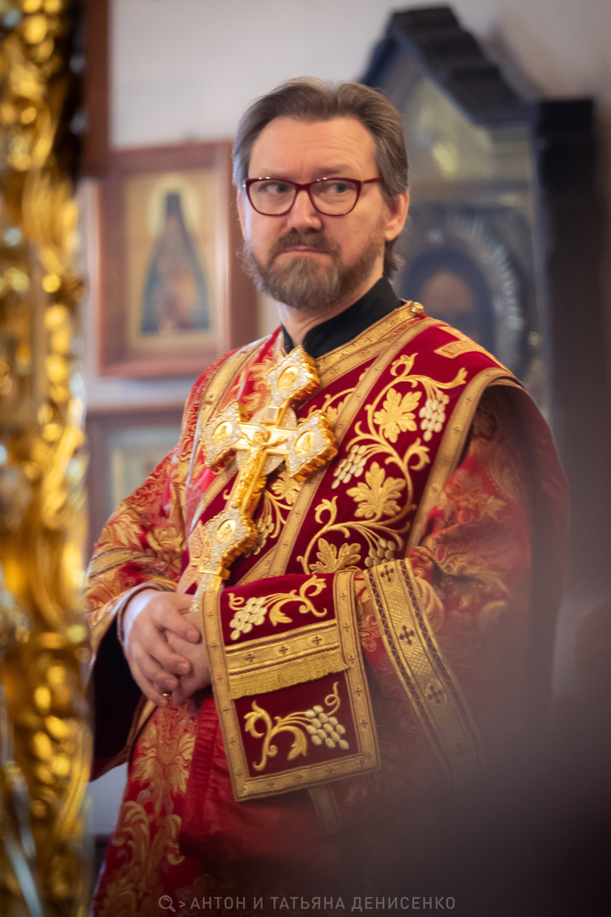 Храм Преображения Господня в Богородском. Антипасха. Антон и Татьяна Денисенко — В храме