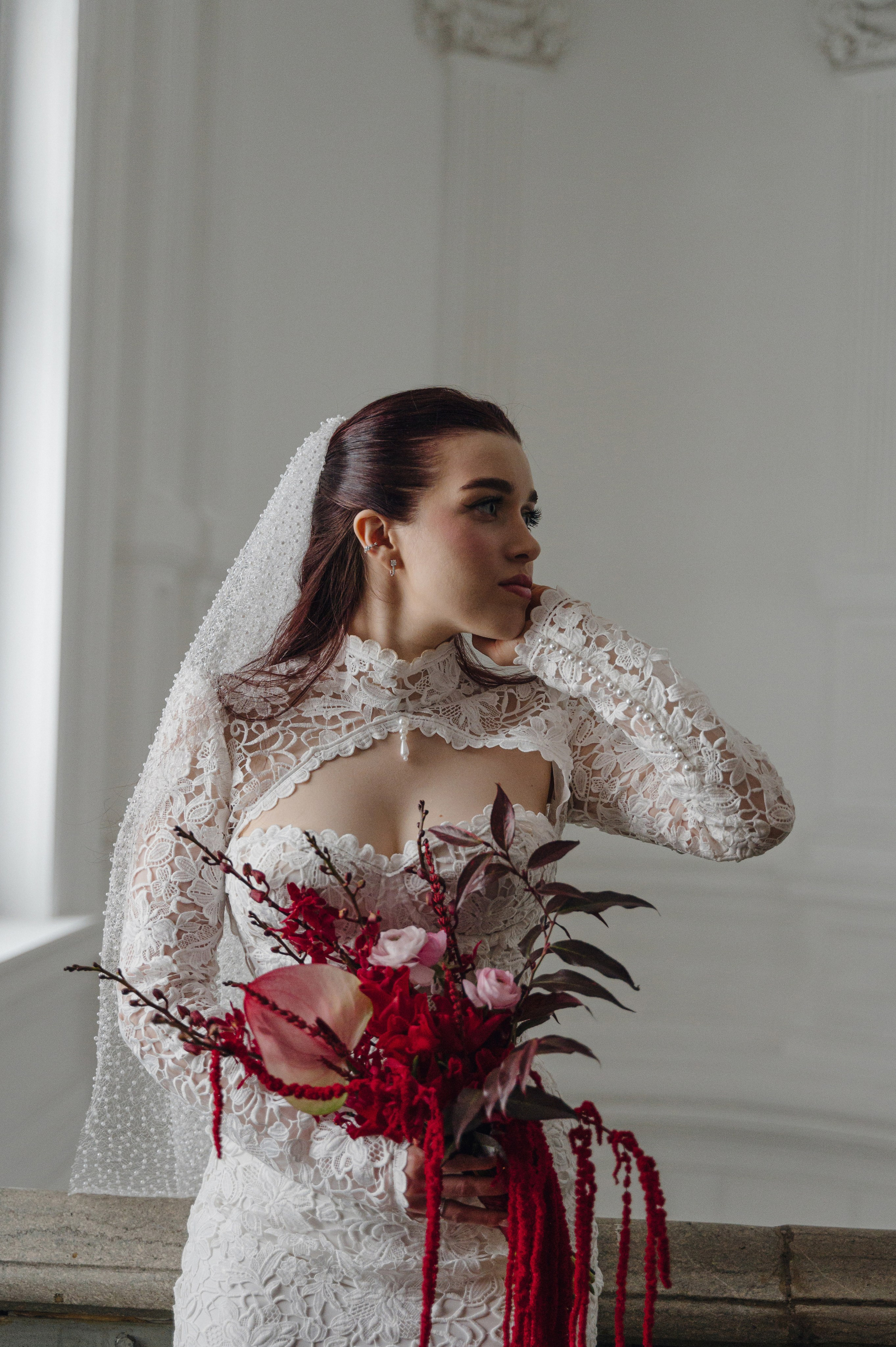 Денис и Анастасия. Метрополь и Особняк Спиридонова. Свадебный фотограф Москва и Санкт-Петербург. Анастасия Чудина