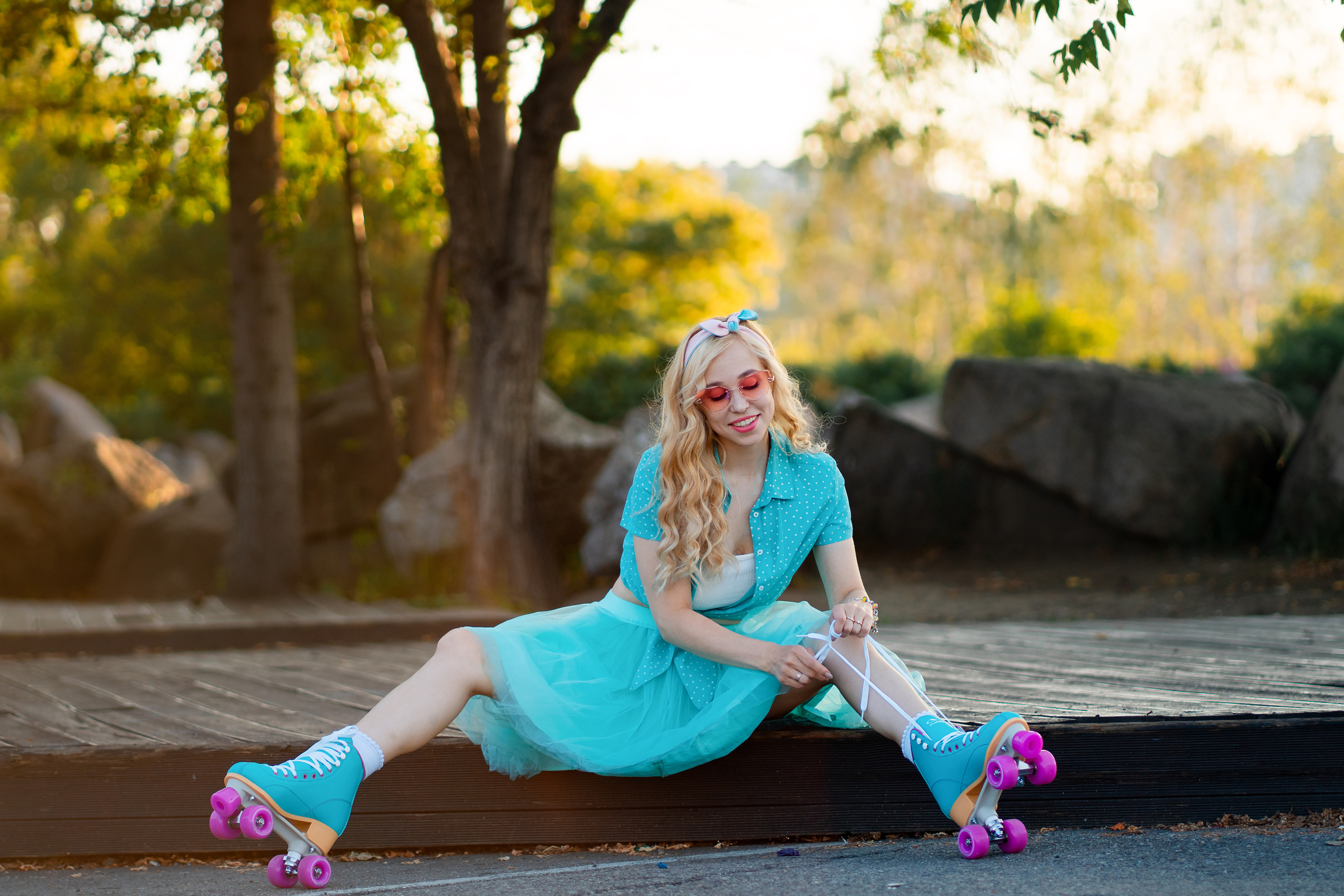 История на ретро-роликах. Анастасия Подольская: фотограф из Иркутска