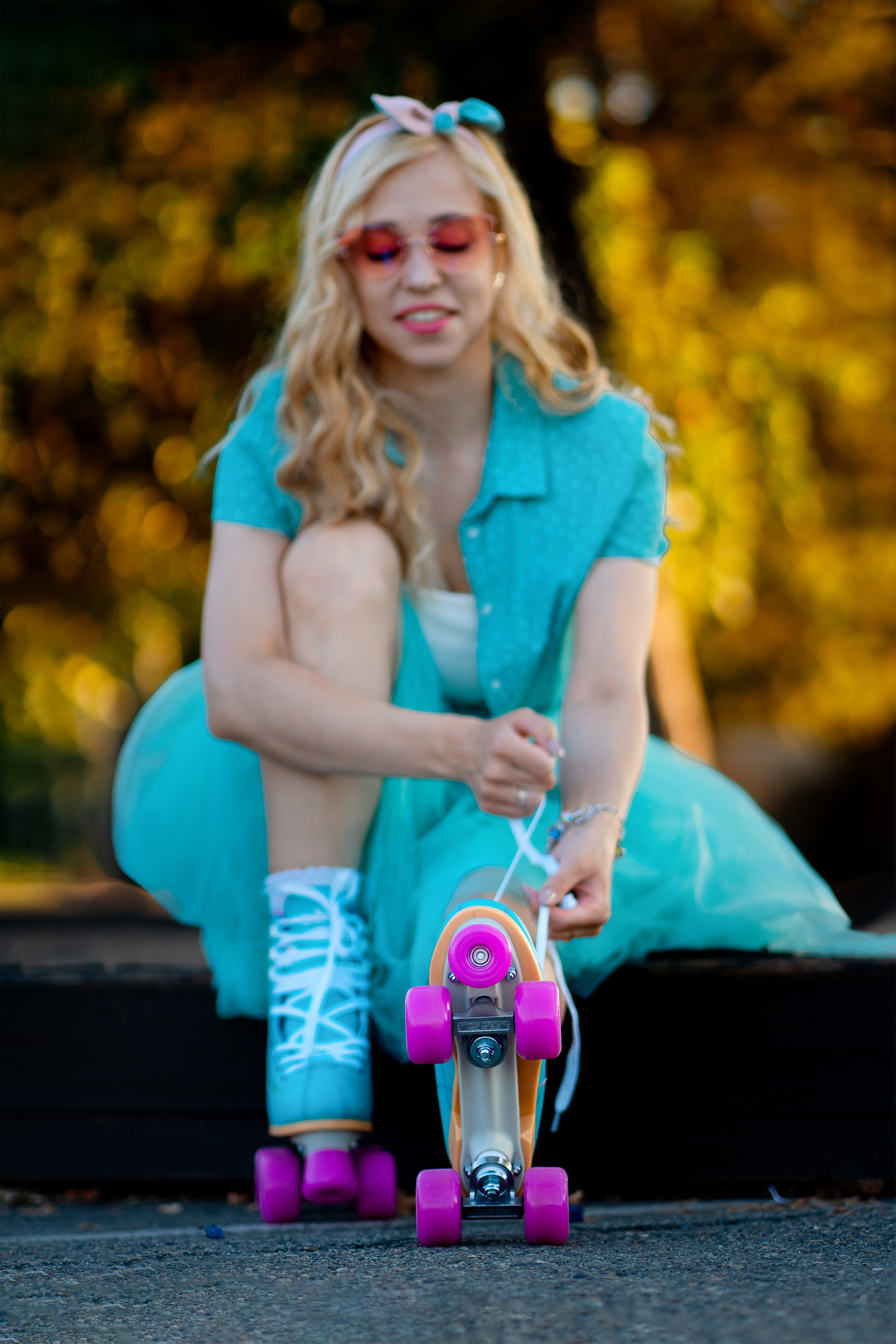 История на ретро-роликах. Анастасия Подольская: фотограф из Иркутска