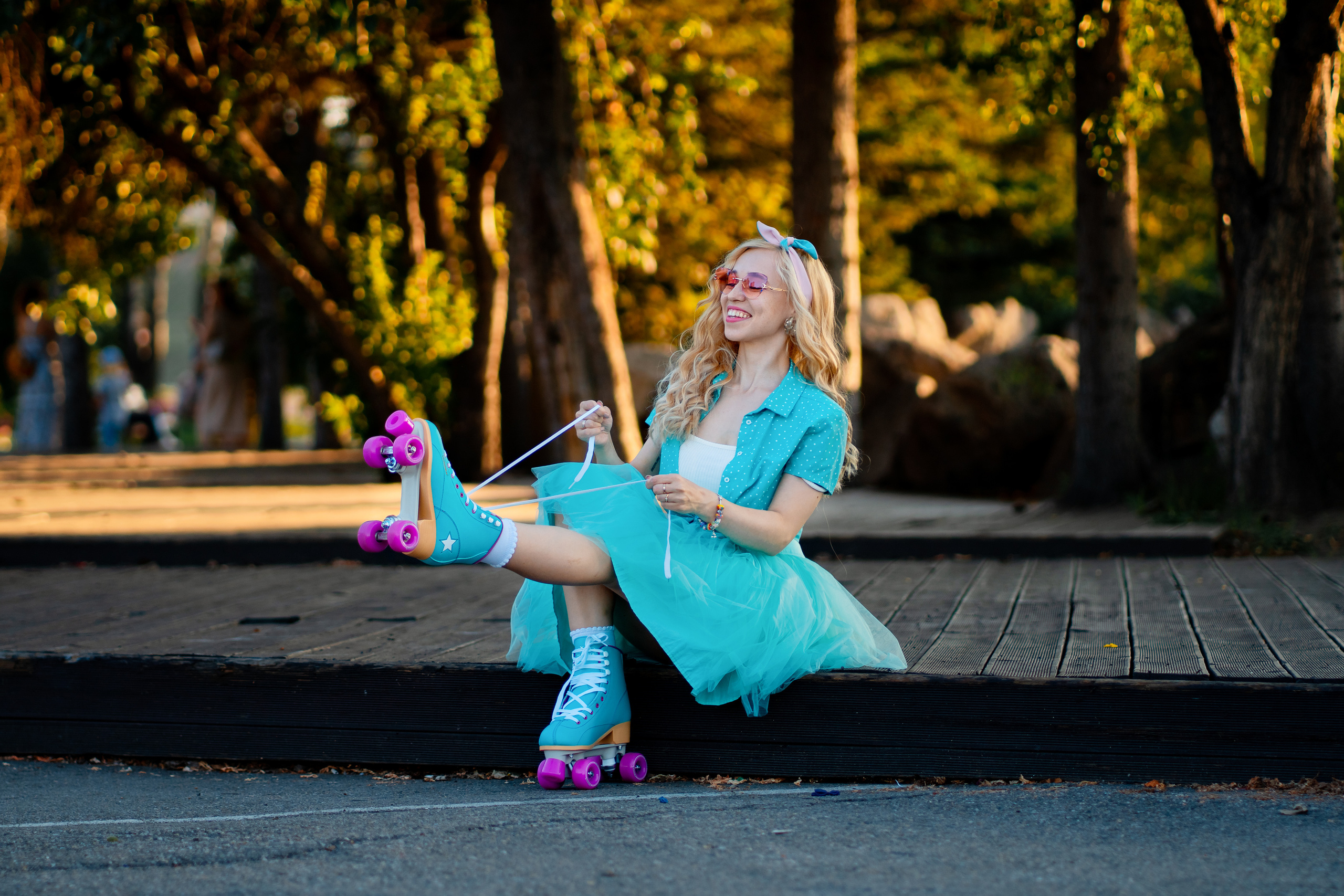 История на ретро-роликах. Анастасия Подольская: фотограф из Иркутска