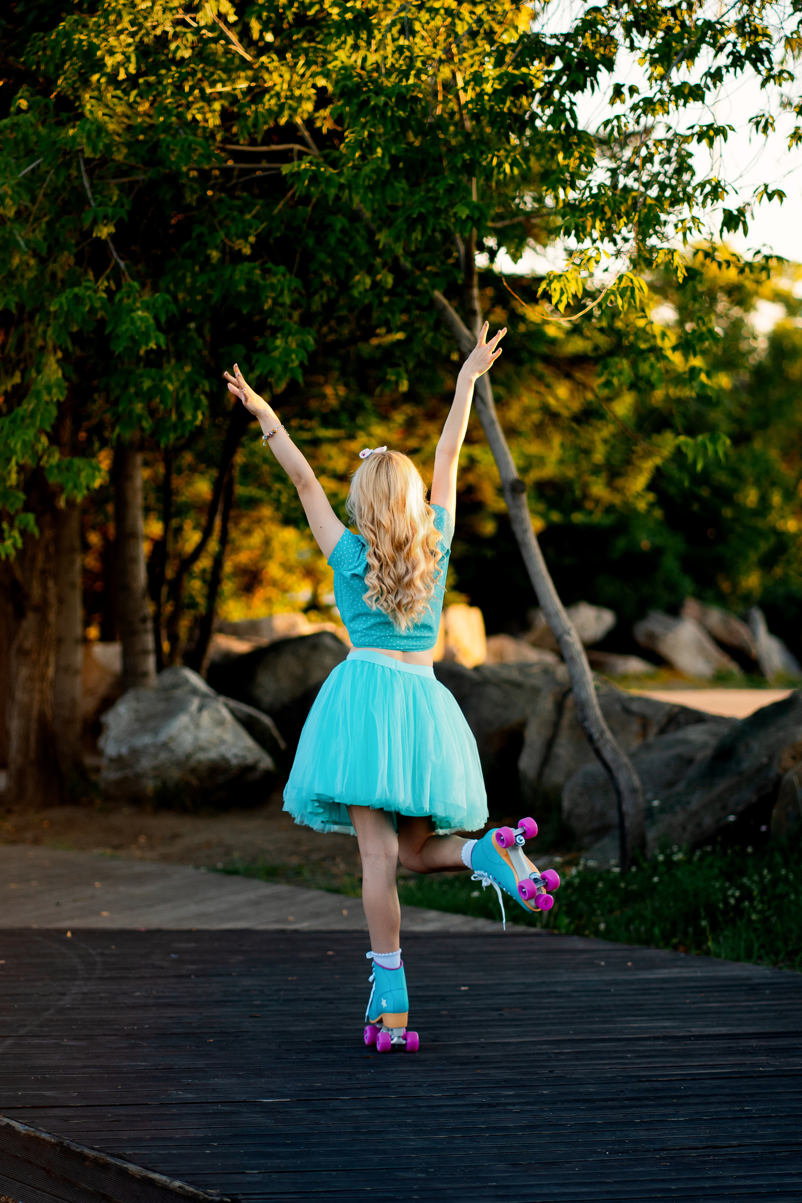 История на ретро-роликах. Анастасия Подольская: фотограф из Иркутска