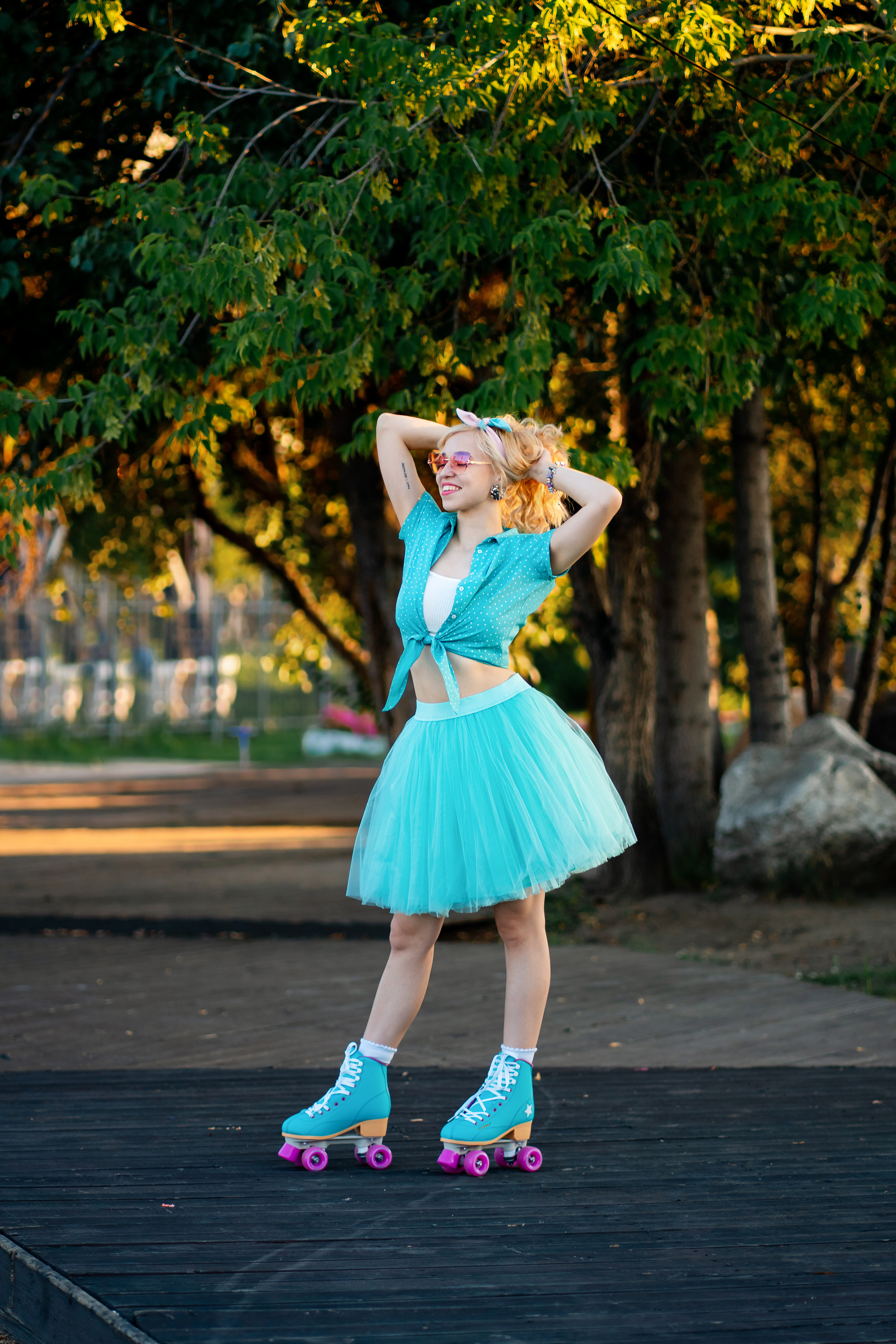 История на ретро-роликах. Анастасия Подольская: фотограф из Иркутска