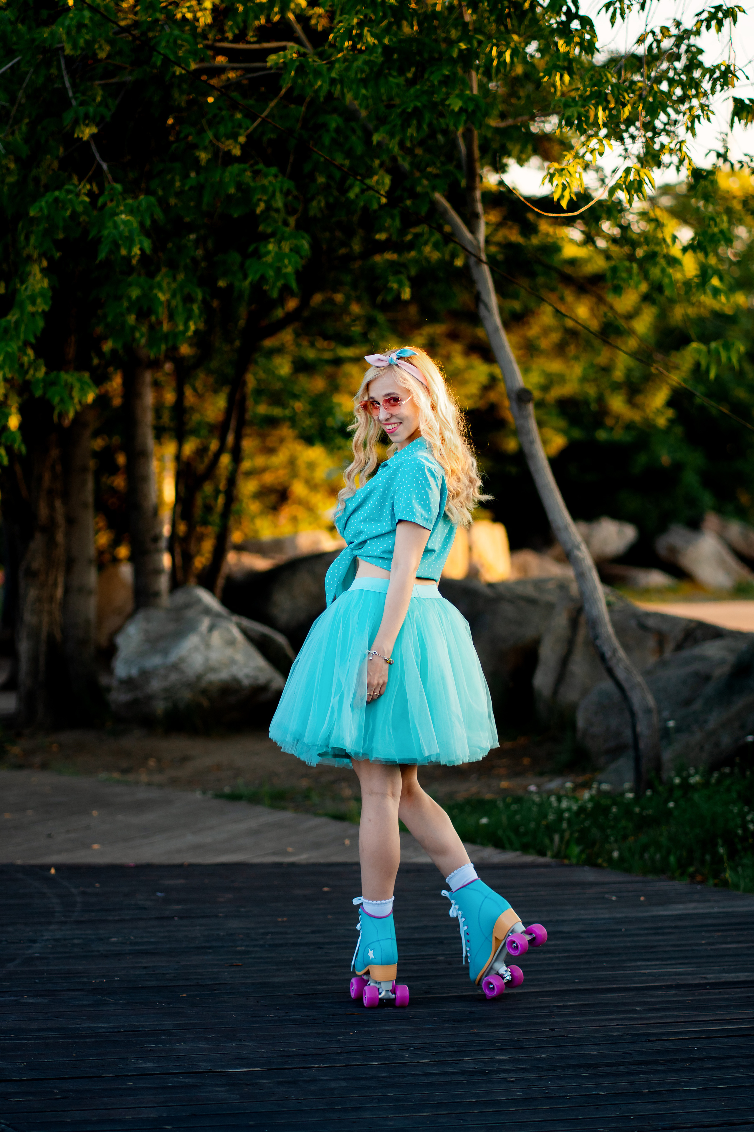 История на ретро-роликах. Анастасия Подольская: фотограф из Иркутска