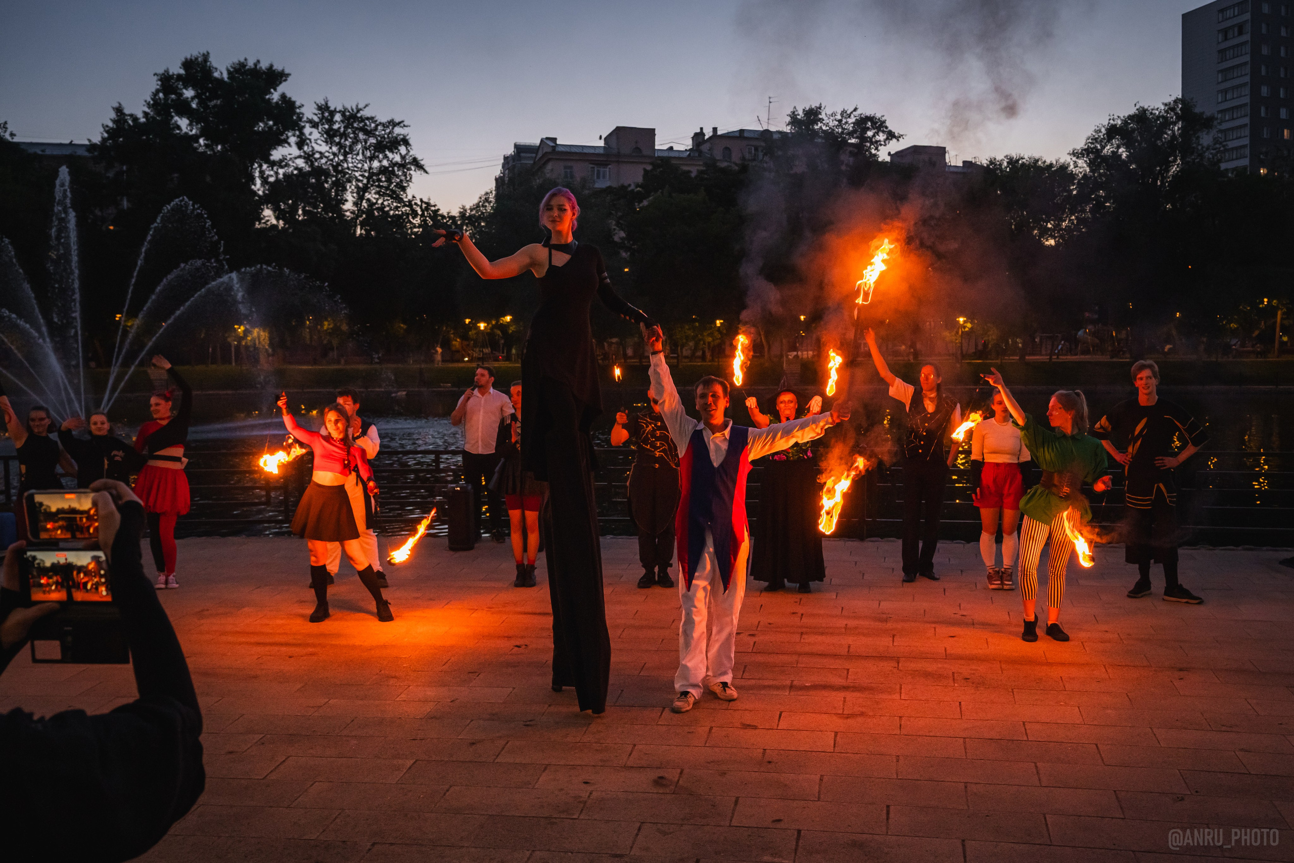 «FIRE FAMILY» Фаершоу. Репортажный фотограф Анастасия Рубцова