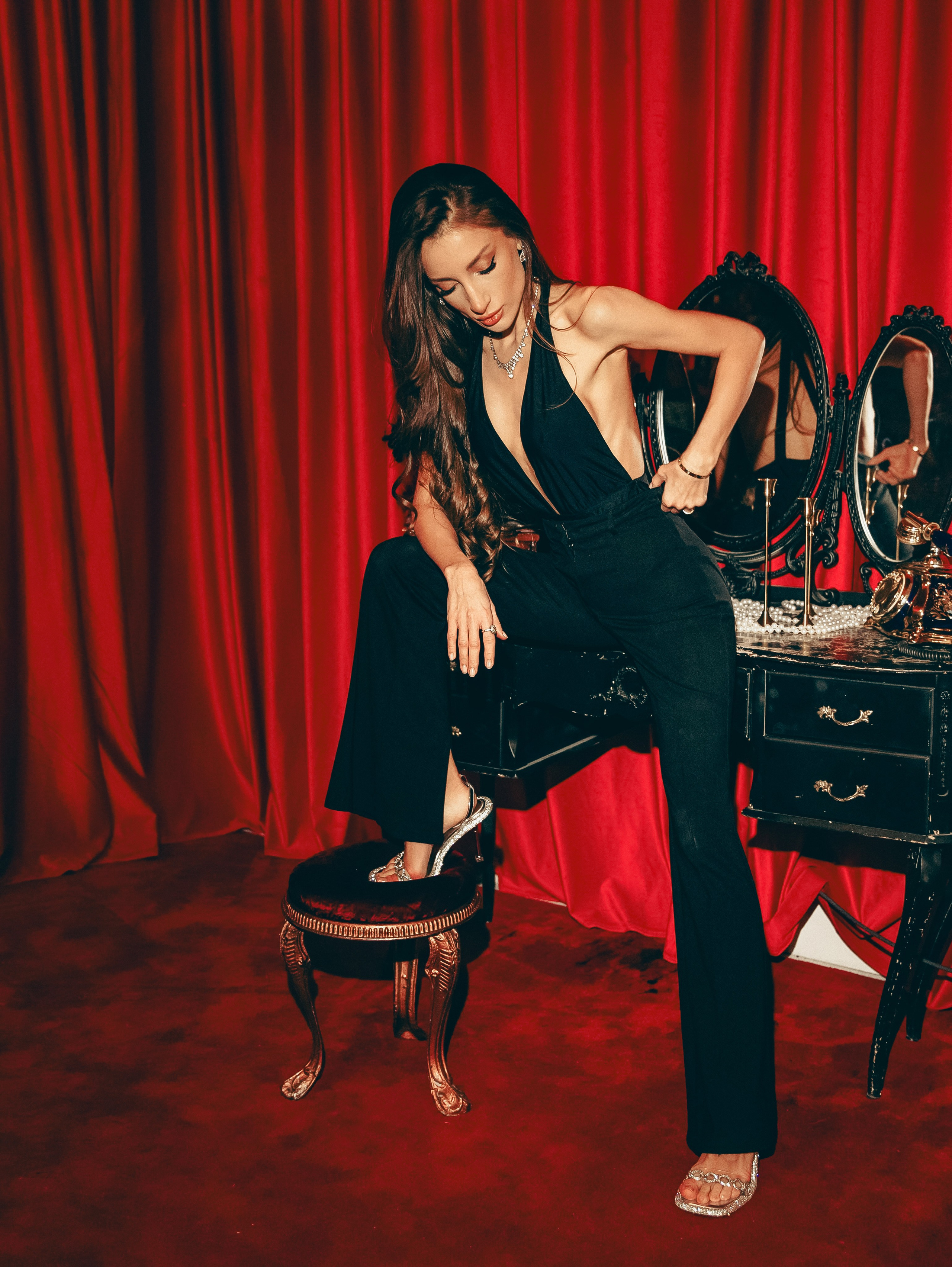 В стиле Мулен Руж. Фотограф текстиля в Москве Ольга Иванова