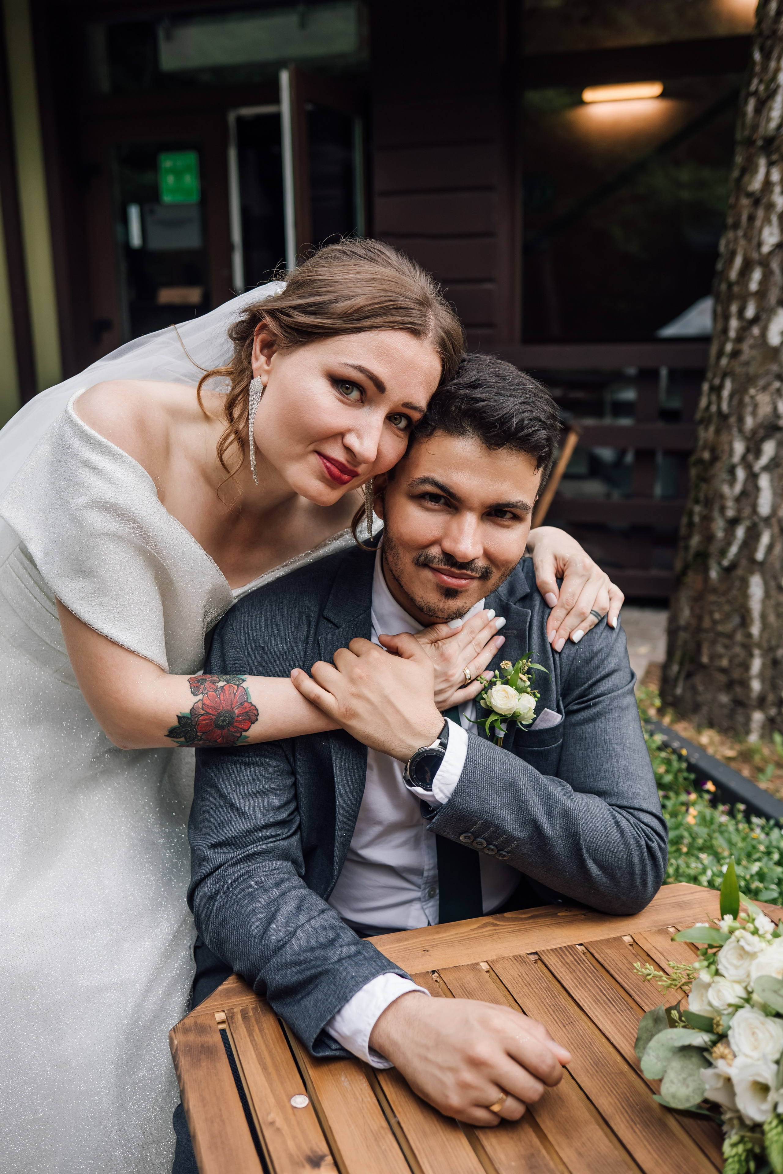 Анастасия и Лукас. Свадебный и семейный фотограф в Москве Евгения Лисина