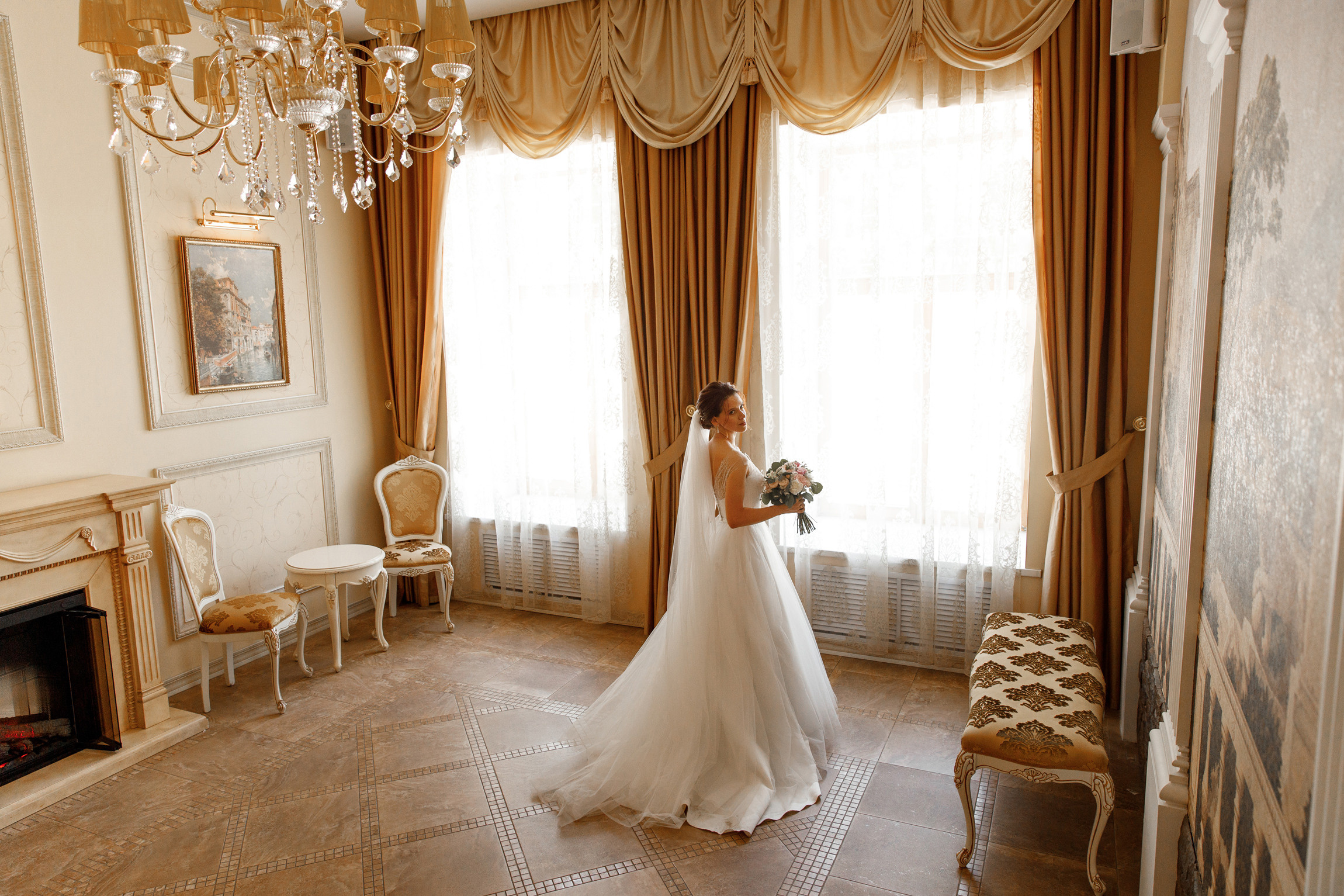 Нежная свадебная фотосъемка Саши и Марины