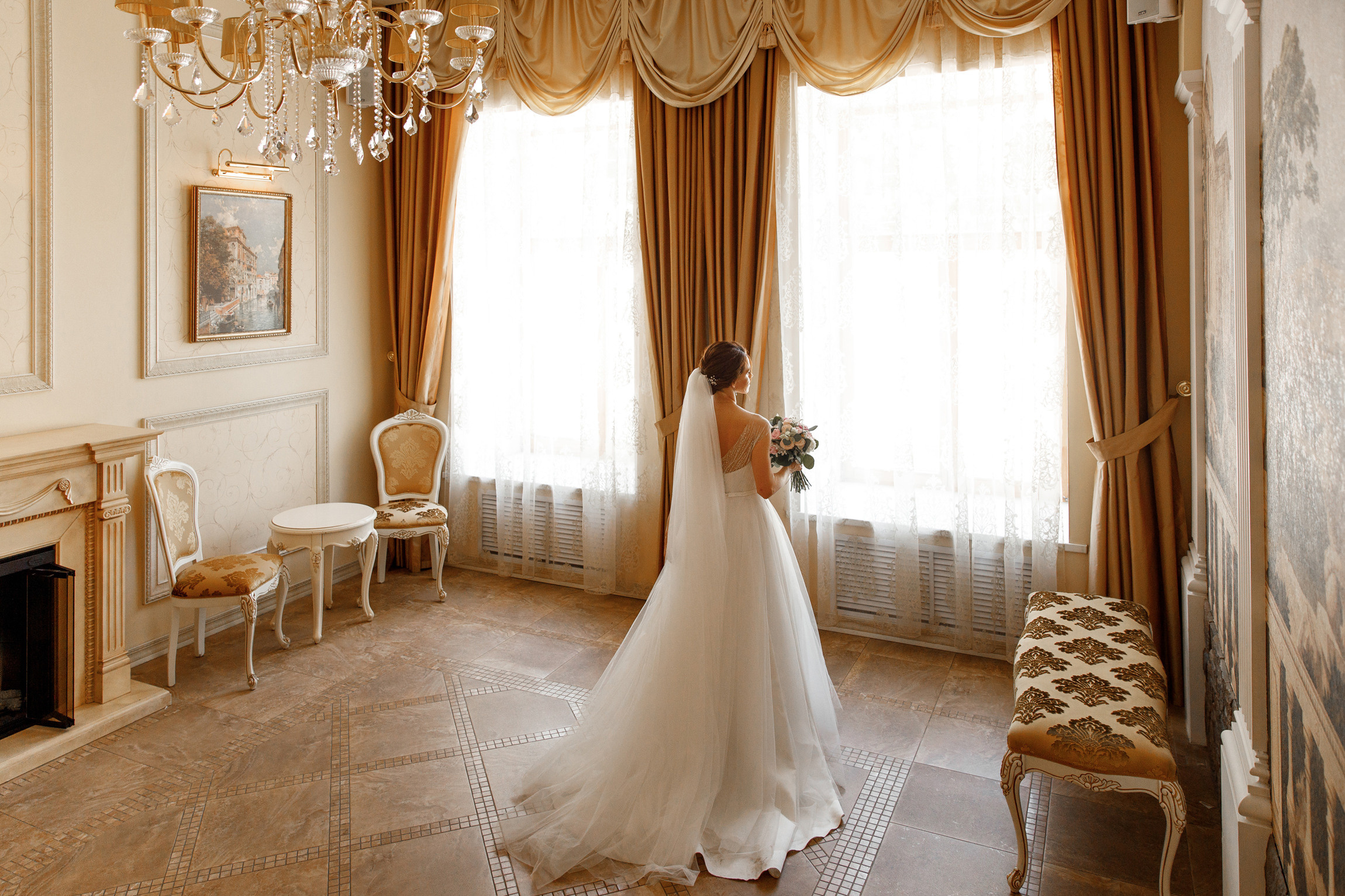 Нежная свадебная фотосъемка Саши и Марины