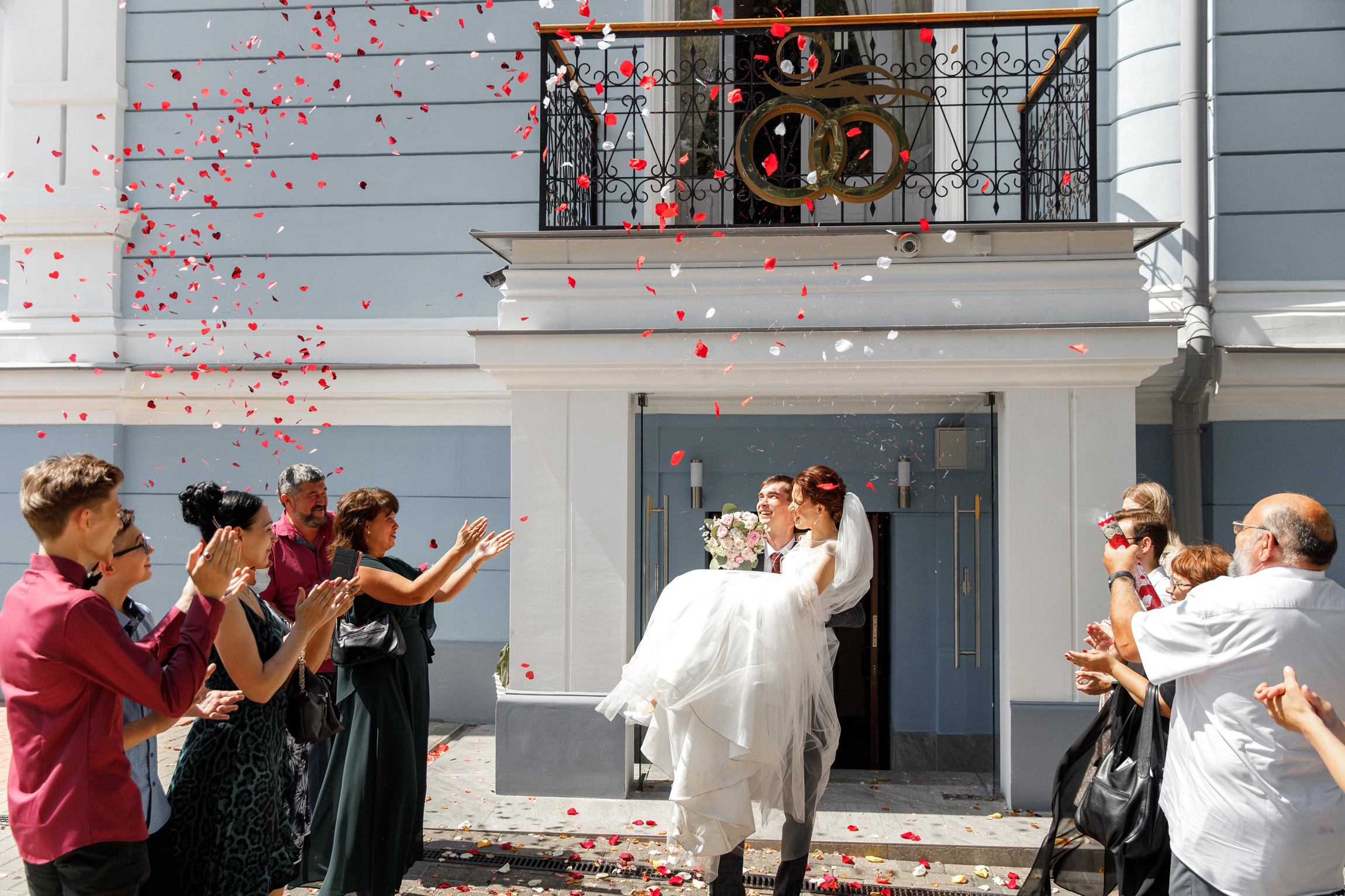 Нежная свадебная фотосъемка Саши и Марины