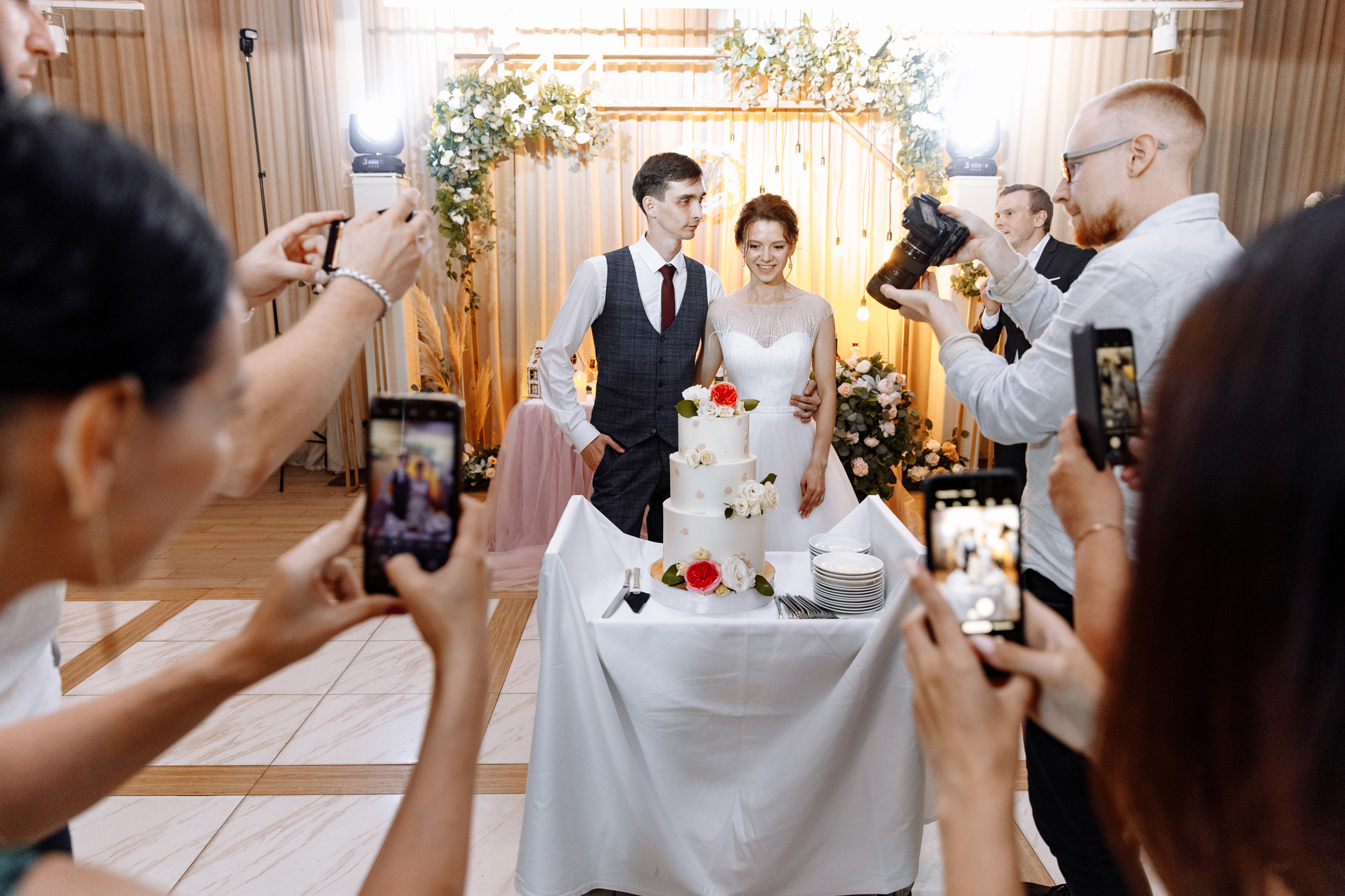 Нежная свадебная фотосъемка Саши и Марины