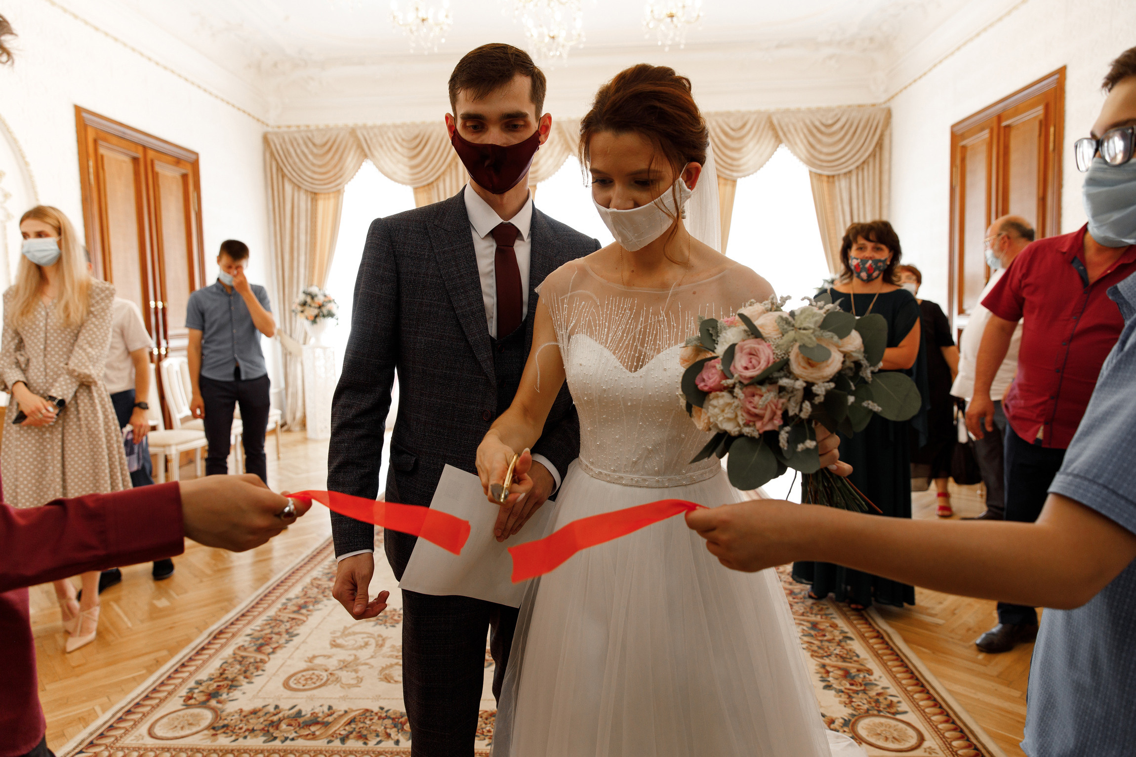 Нежная свадебная фотосъемка Саши и Марины