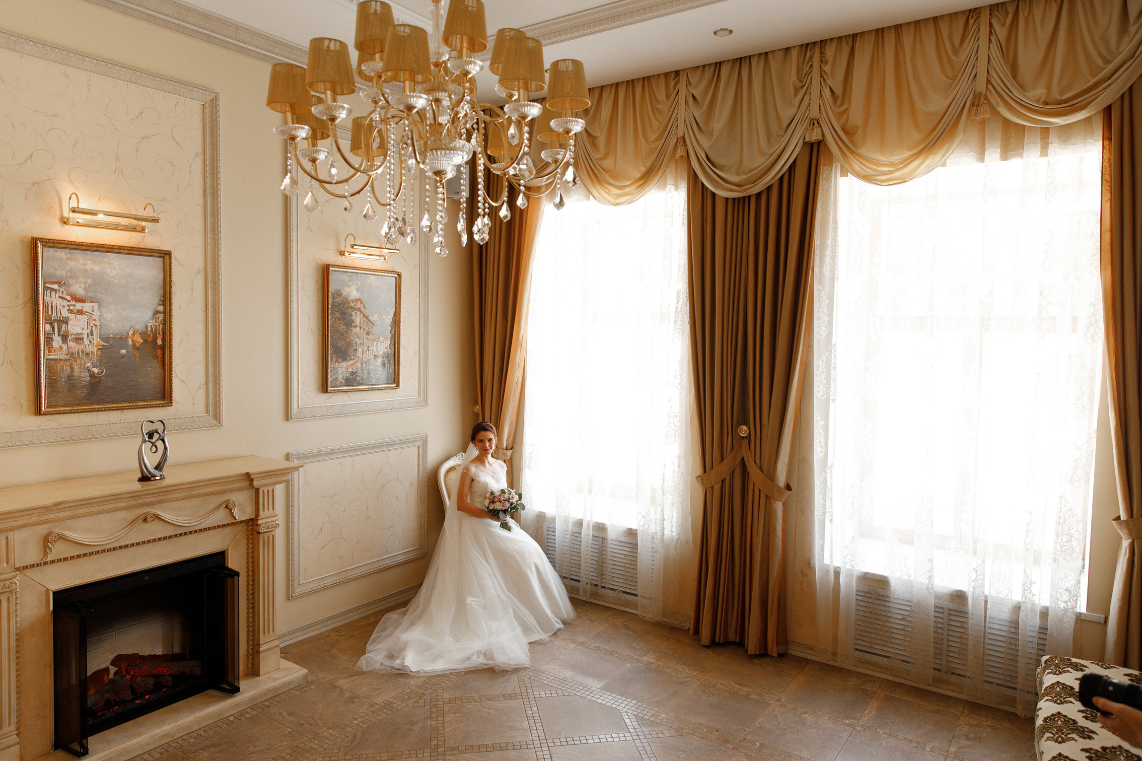 Нежная свадебная фотосъемка Саши и Марины