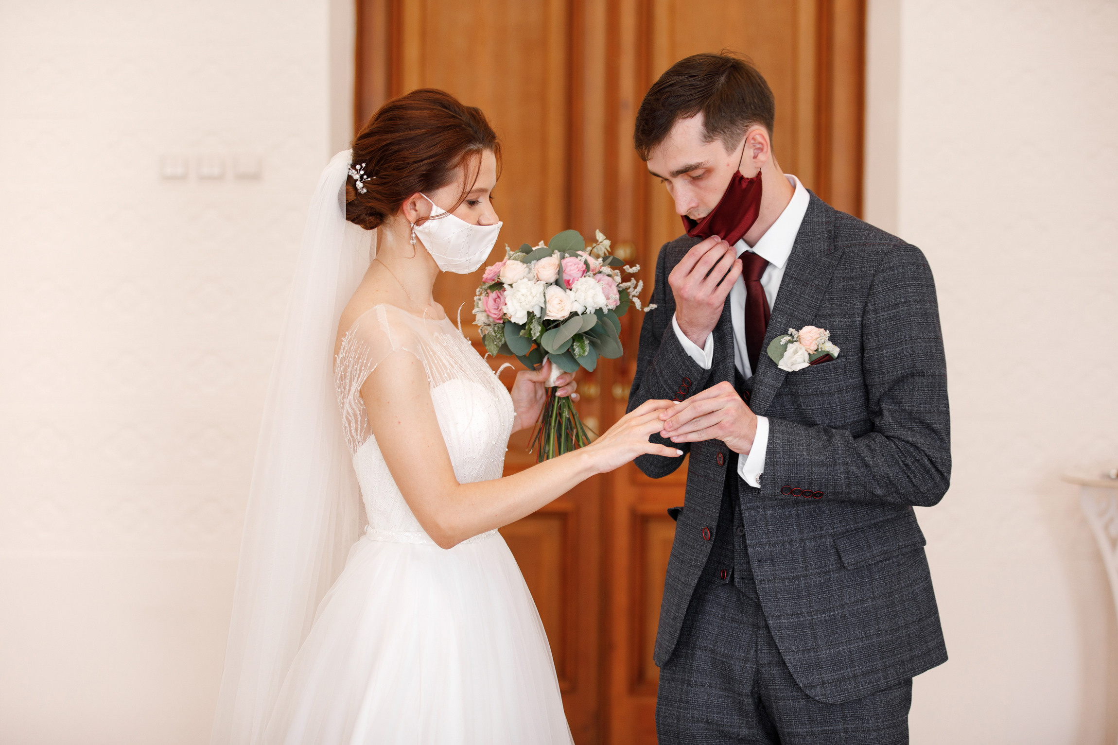 Нежная свадебная фотосъемка Саши и Марины