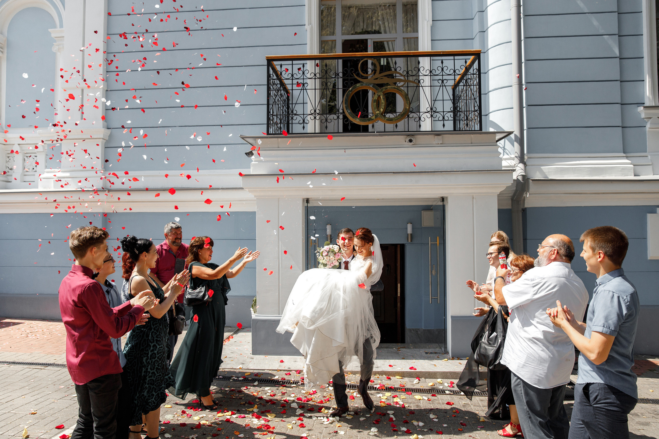 Нежная свадебная фотосъемка Саши и Марины