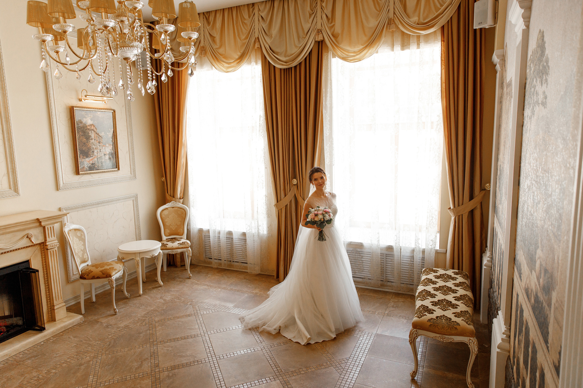 Нежная свадебная фотосъемка Саши и Марины