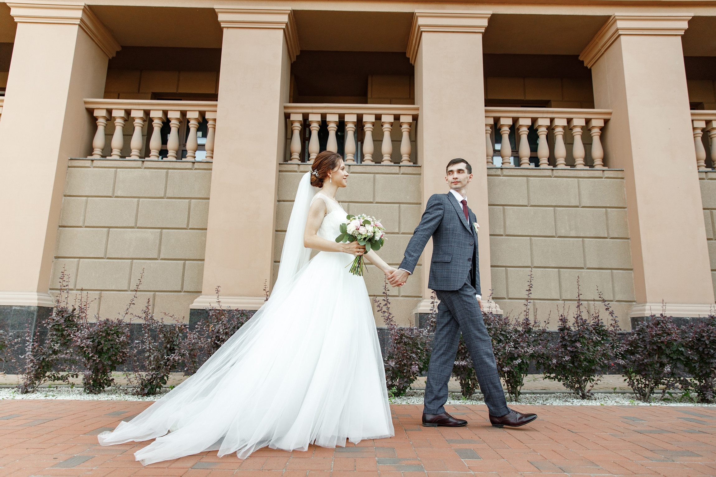 Нежная свадебная фотосъемка Саши и Марины